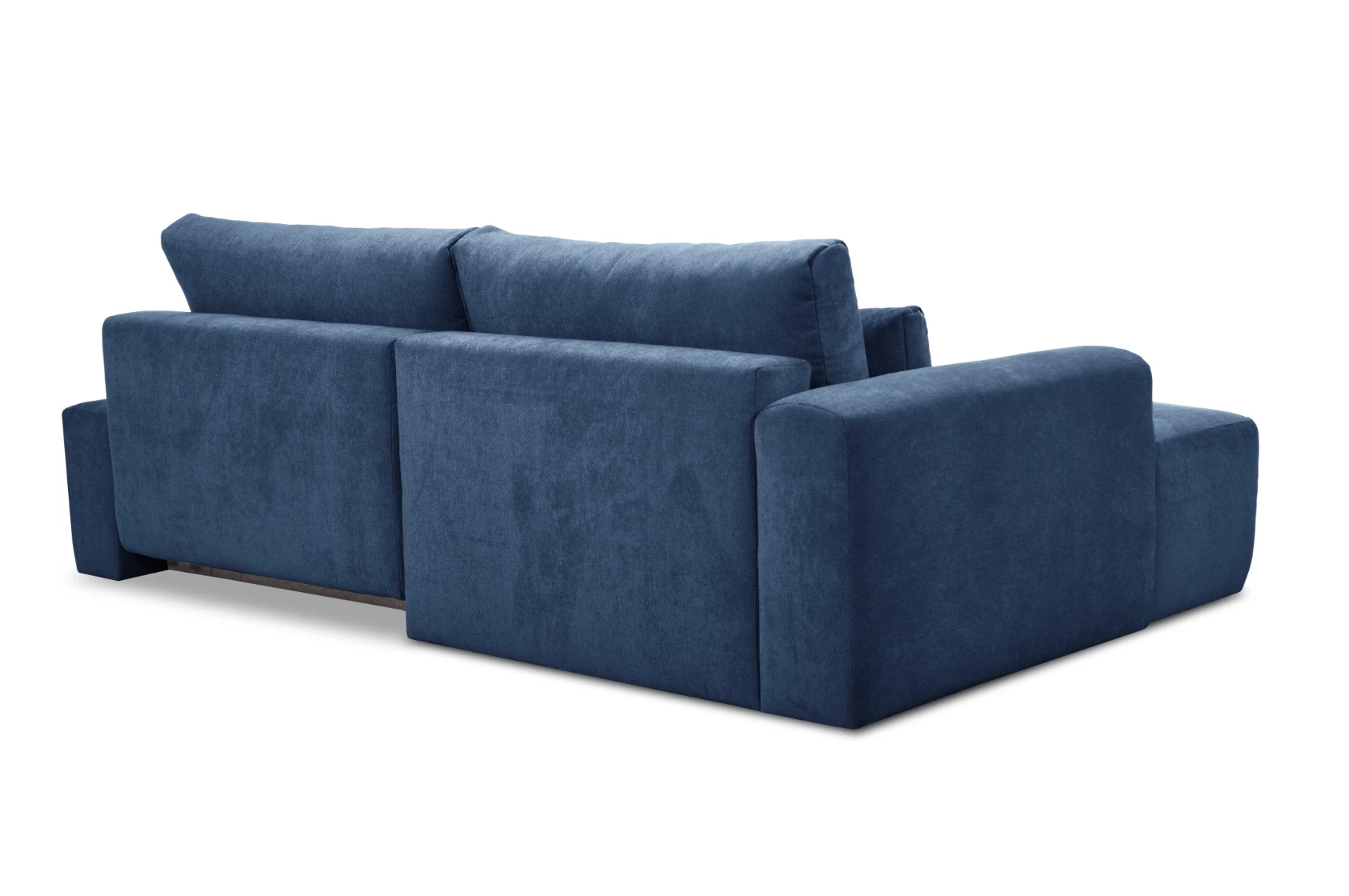 Syrenne kutna garnitura s ležajem 246x152x87 cm plava lijeva