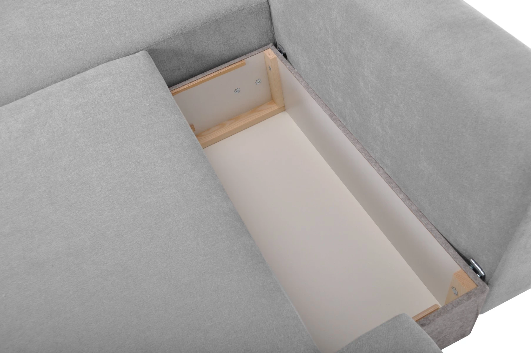 Syrenne ugaona garnitura sa ležajem 246x152x87 cm siva leva