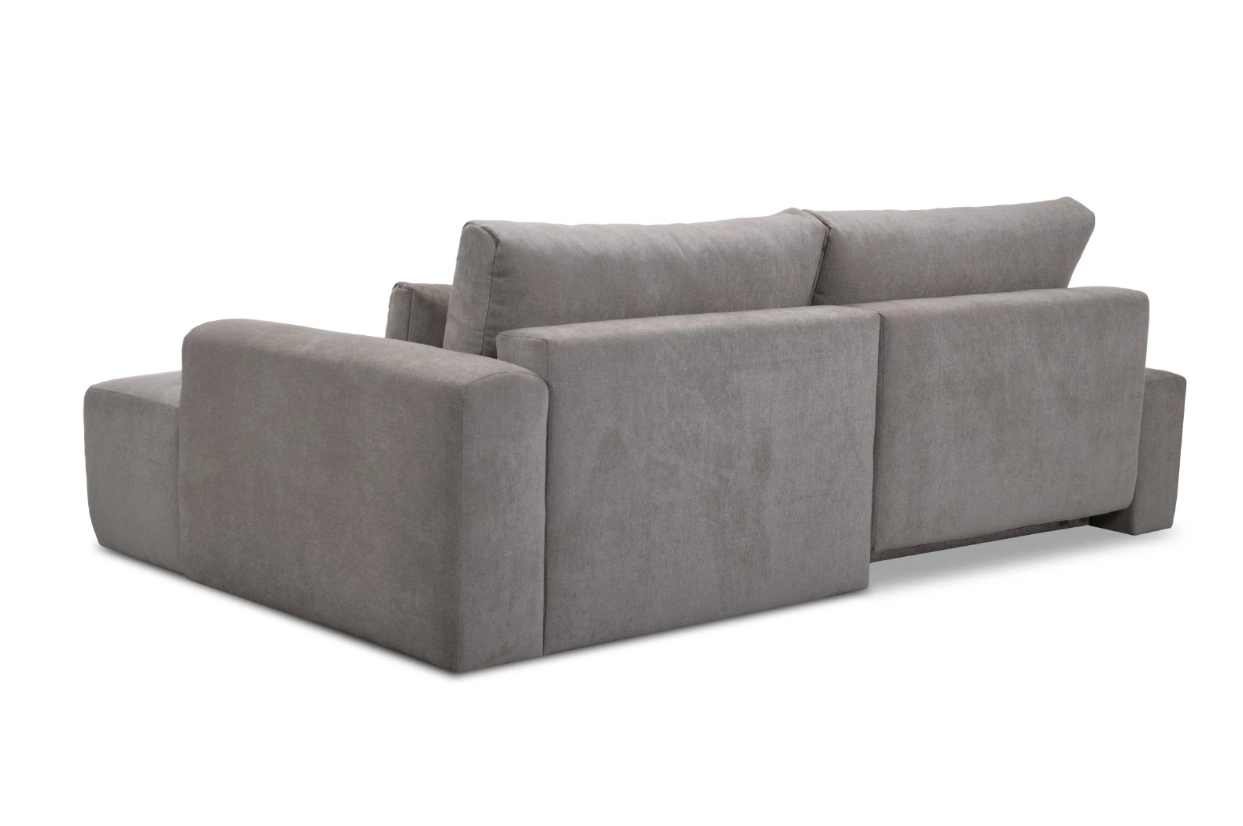 Syrenne ugaona garnitura sa ležajem i prostorom za odlaganje 246x152x87 cm taupe desna