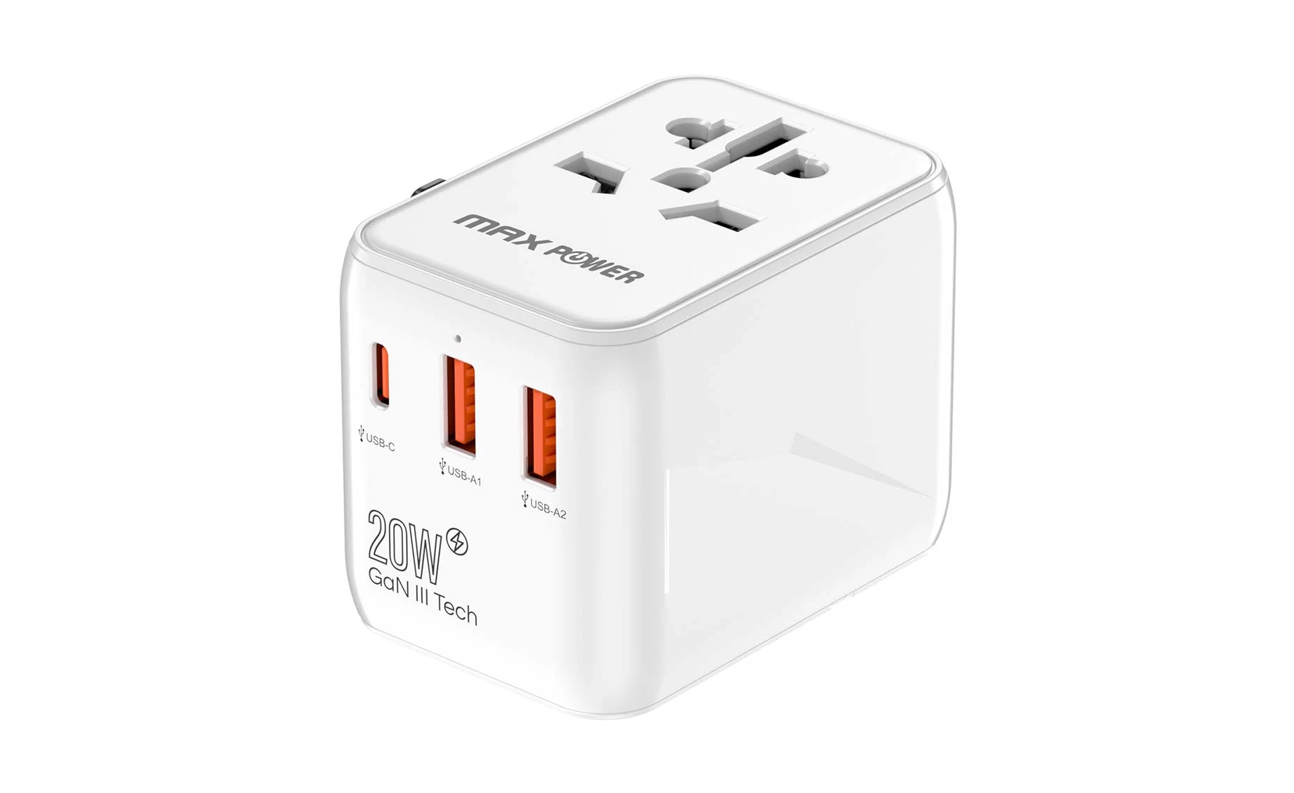 Maxpower 635DQ univerzalni putni adapter