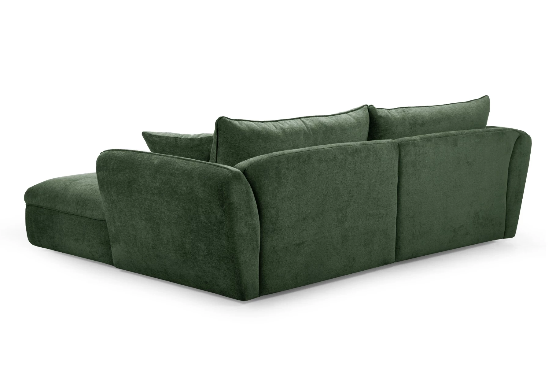 Luigi ugaona garnitura 260x180x84 cm zelena desna