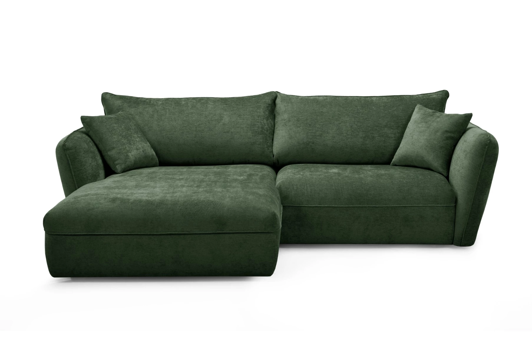 Luigi ugaona garnitura 260x180x84 cm zelena leva