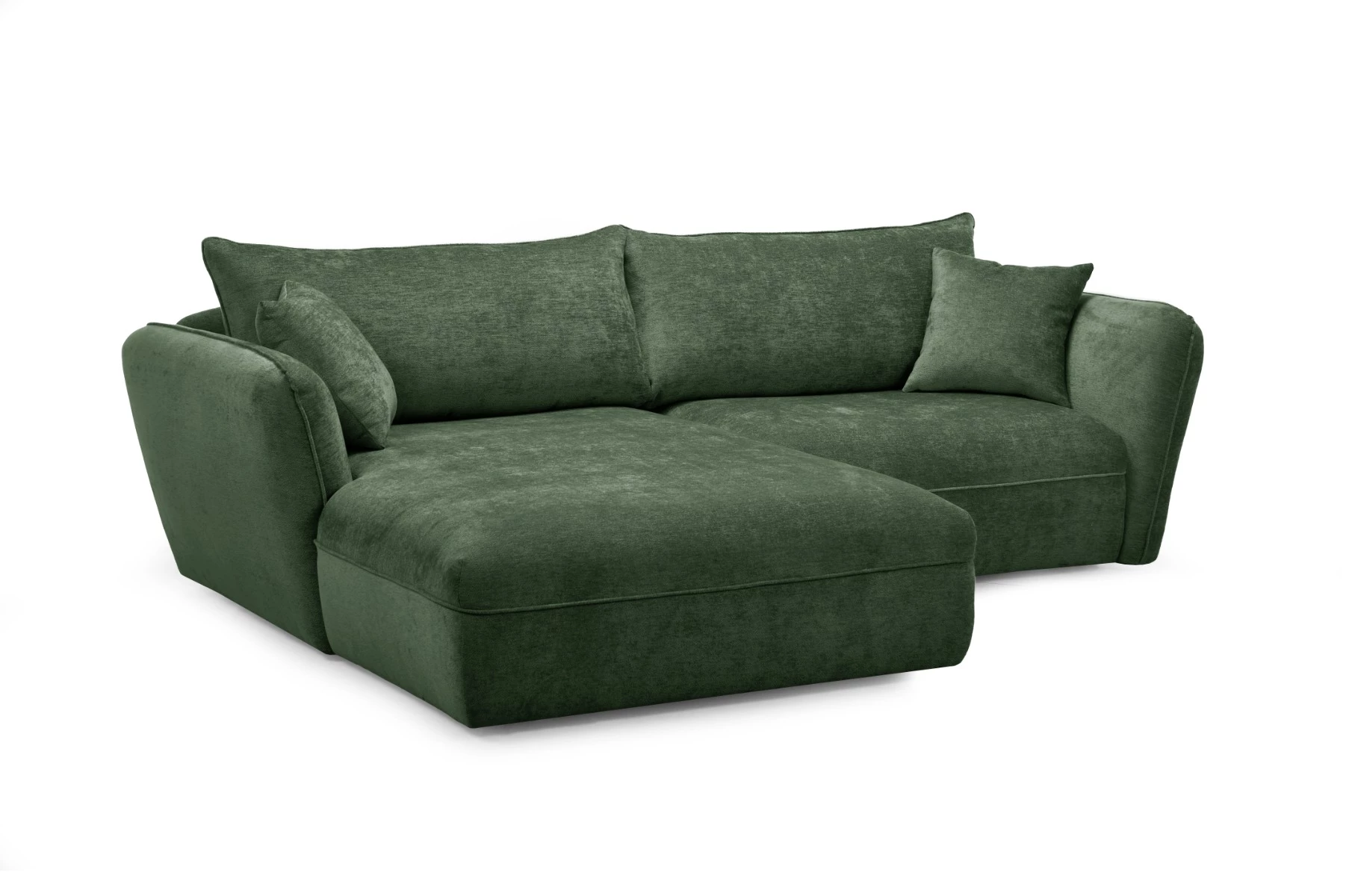 Luigi ugaona garnitura 260x180x84 cm zelena leva