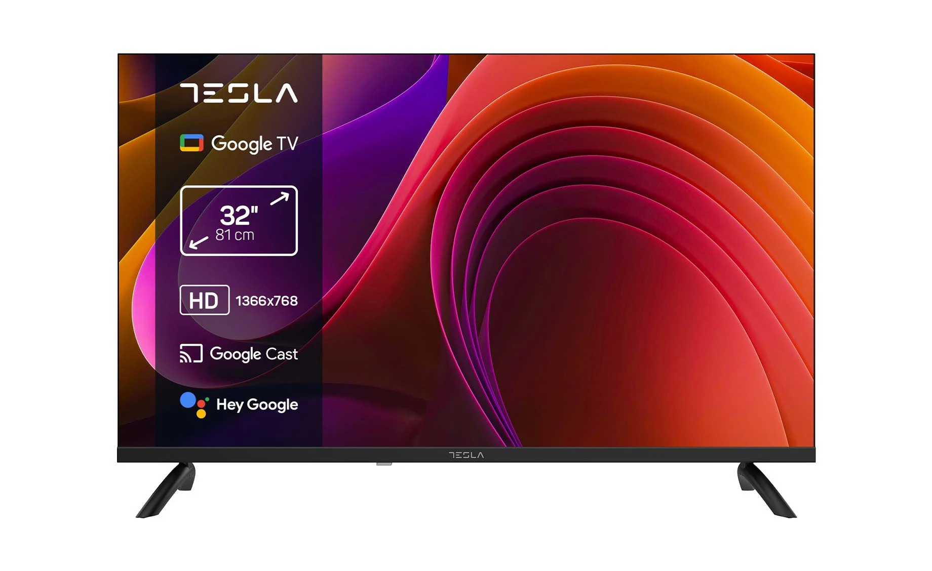 Tesla 32E655BHS 32"(82cm) HD LED Google TV