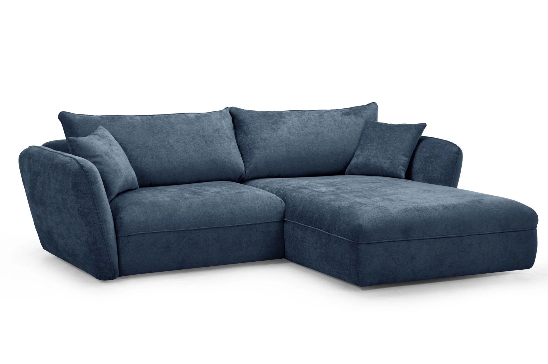 Luigi ugaona garnitura 260x180x84 cm plava desna