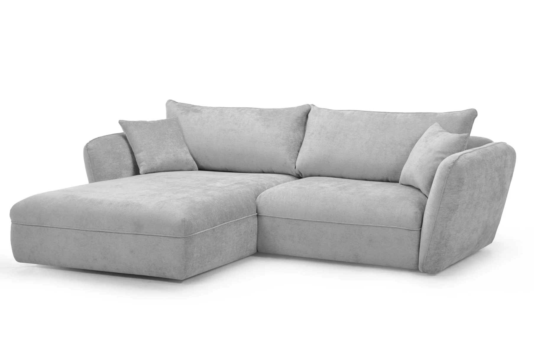 Luigi ugaona garnitura 260x180x84 cm siva leva