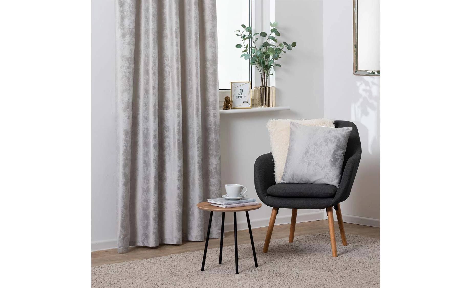 Jastuk Fes 45x45cm sivi