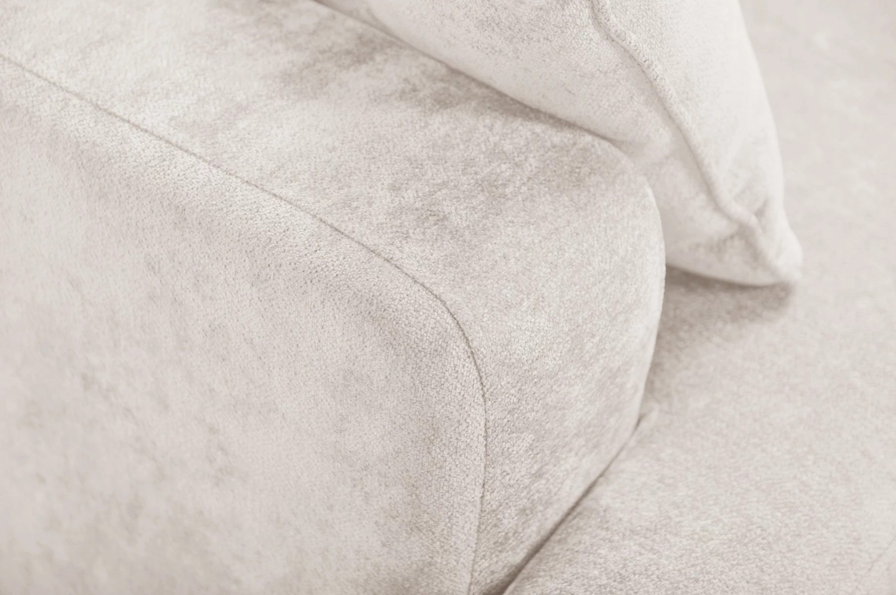 Side ugaona garnitura sa ležajem i prostorom za odlaganje 237x147x85 cm bež desna