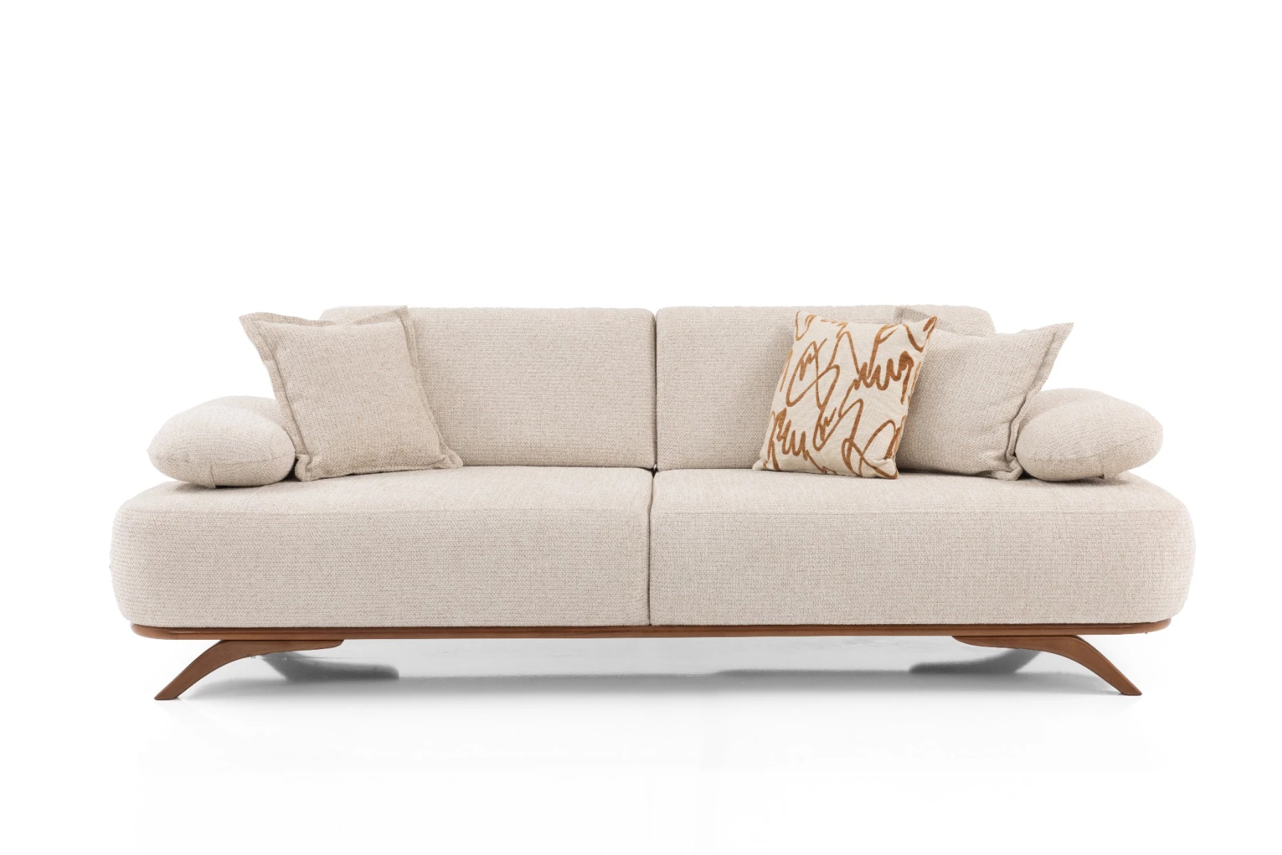 Halfeti trosed sa ležajem 243x102x81 cm bež