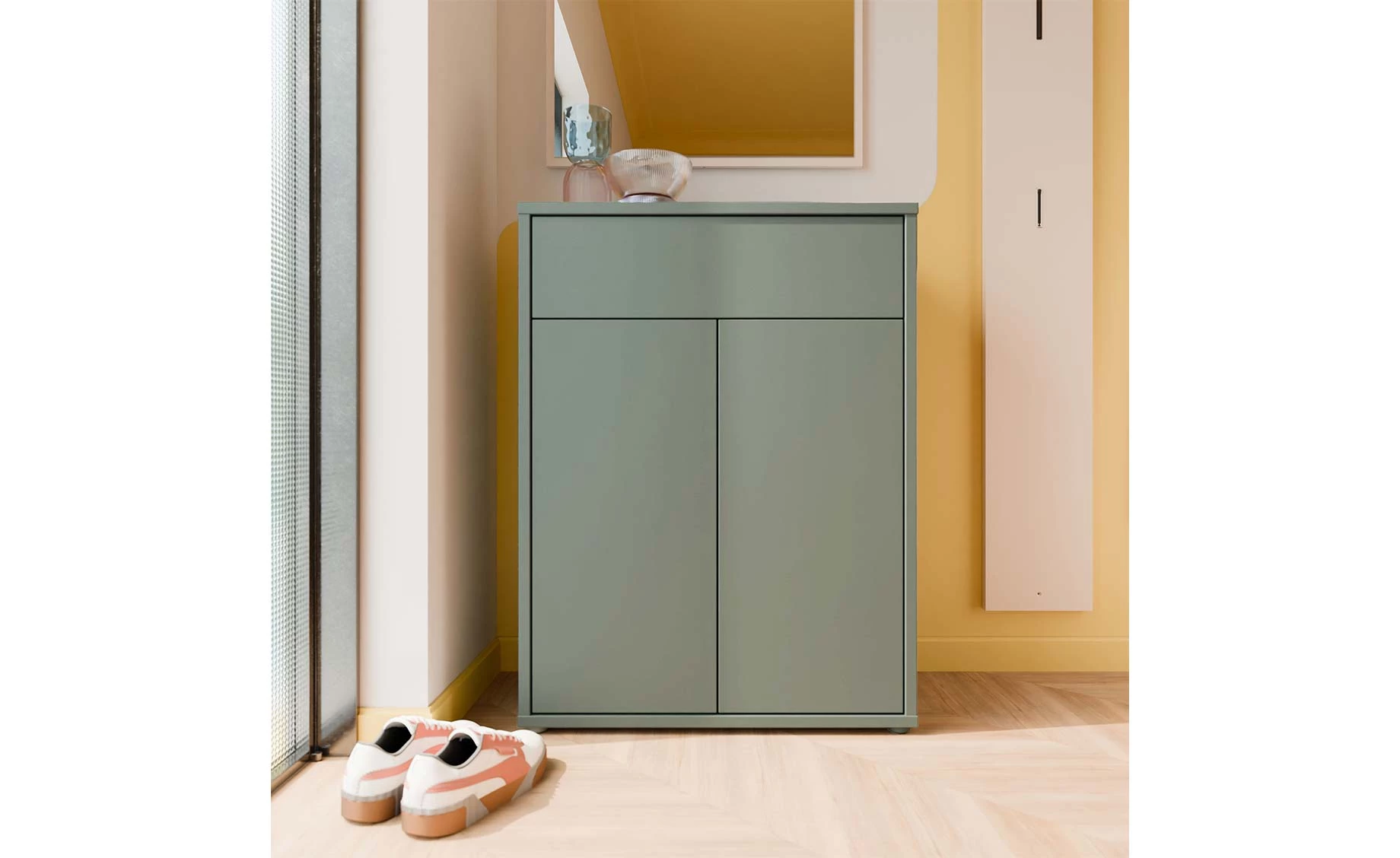 Alice cipelarnik 74,1x34,9x99,1 cm sage