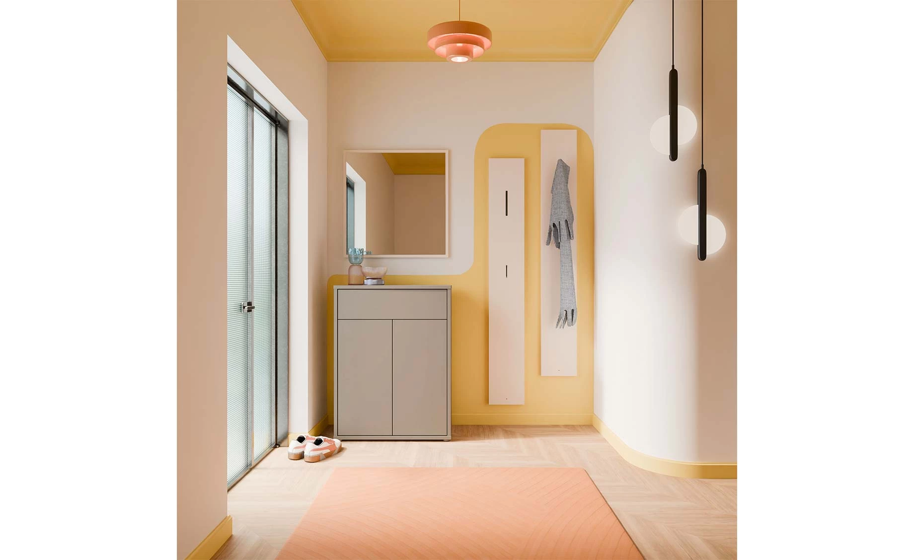 Alice cipelarnik 74.1X34.9X99.1 taupe