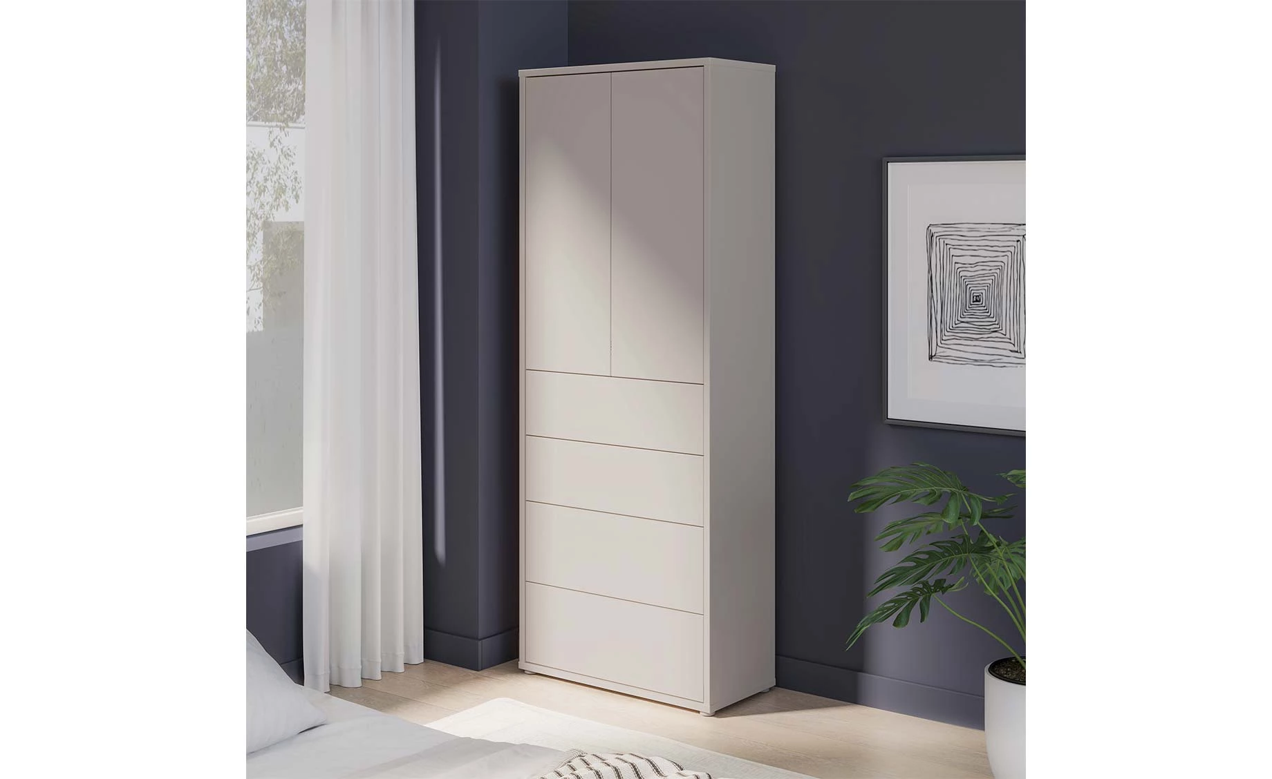 Alice ormarić za cipele 74.5X34.9X191.9 sand