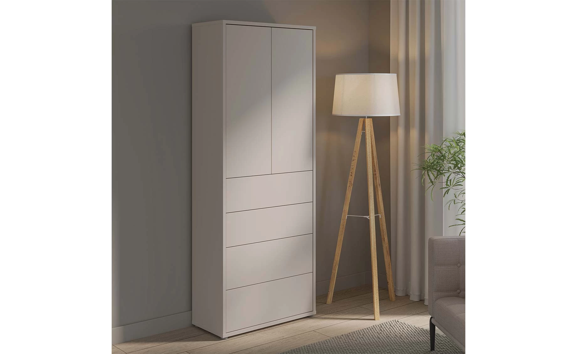 Alice ormarić za cipele 74.5X34.9X191.9 sand