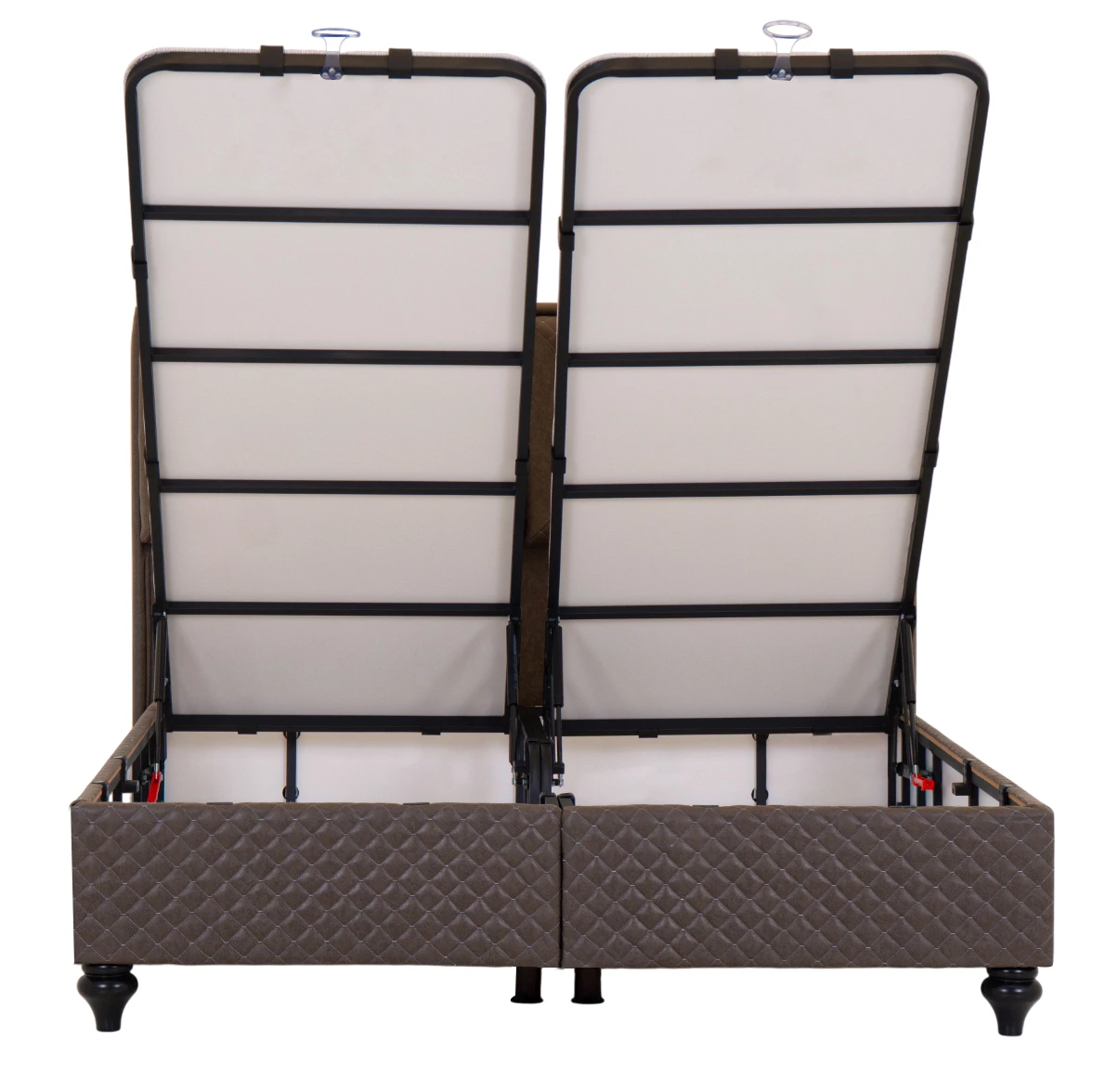 Bio medical boxspring krevet 166x209x113,5 cm smeđi