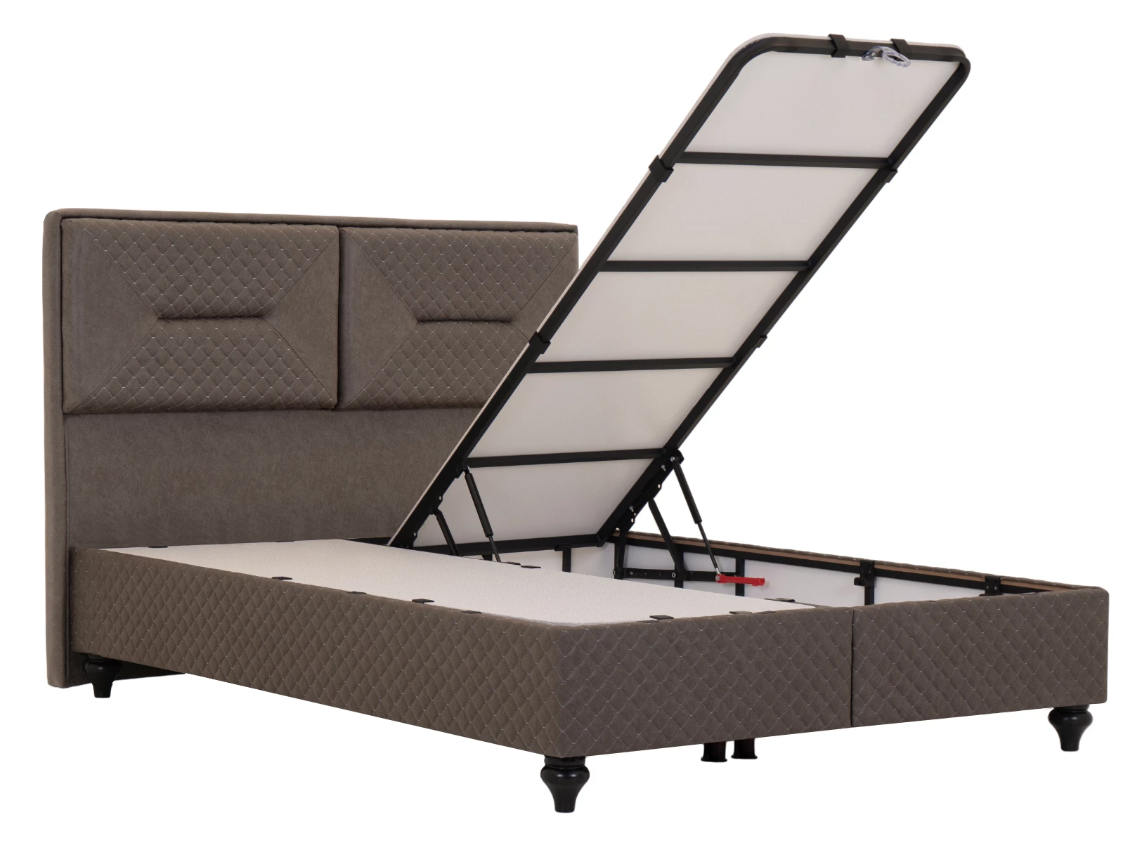 Bio medical boxspring krevet 186x209x113,5 cm smeđi