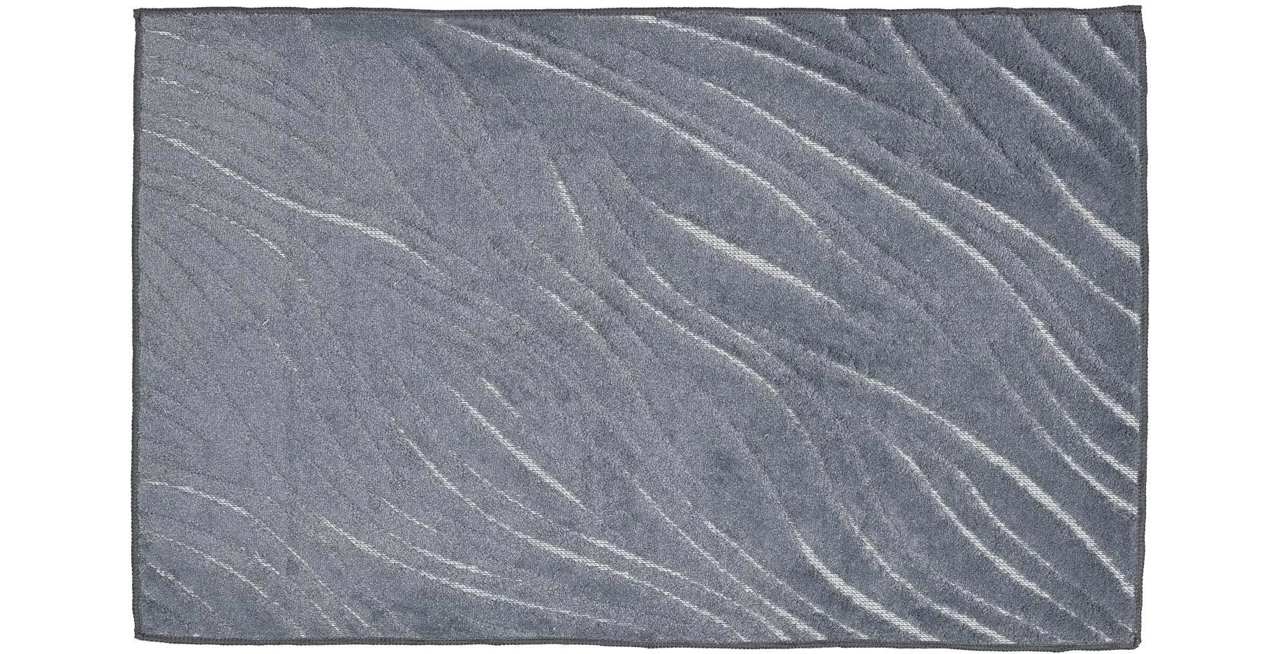 Kupatilski tepih Lanya 60x100cm tamnosivi