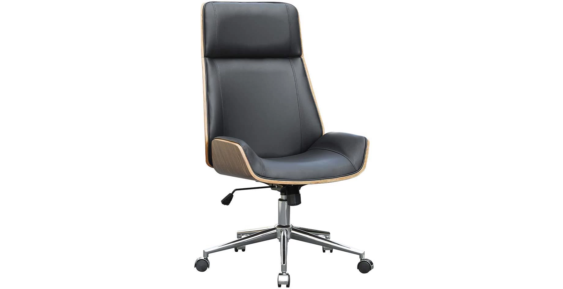 President kancelarijska fotelja 58x65x110/120 cm crna/braon