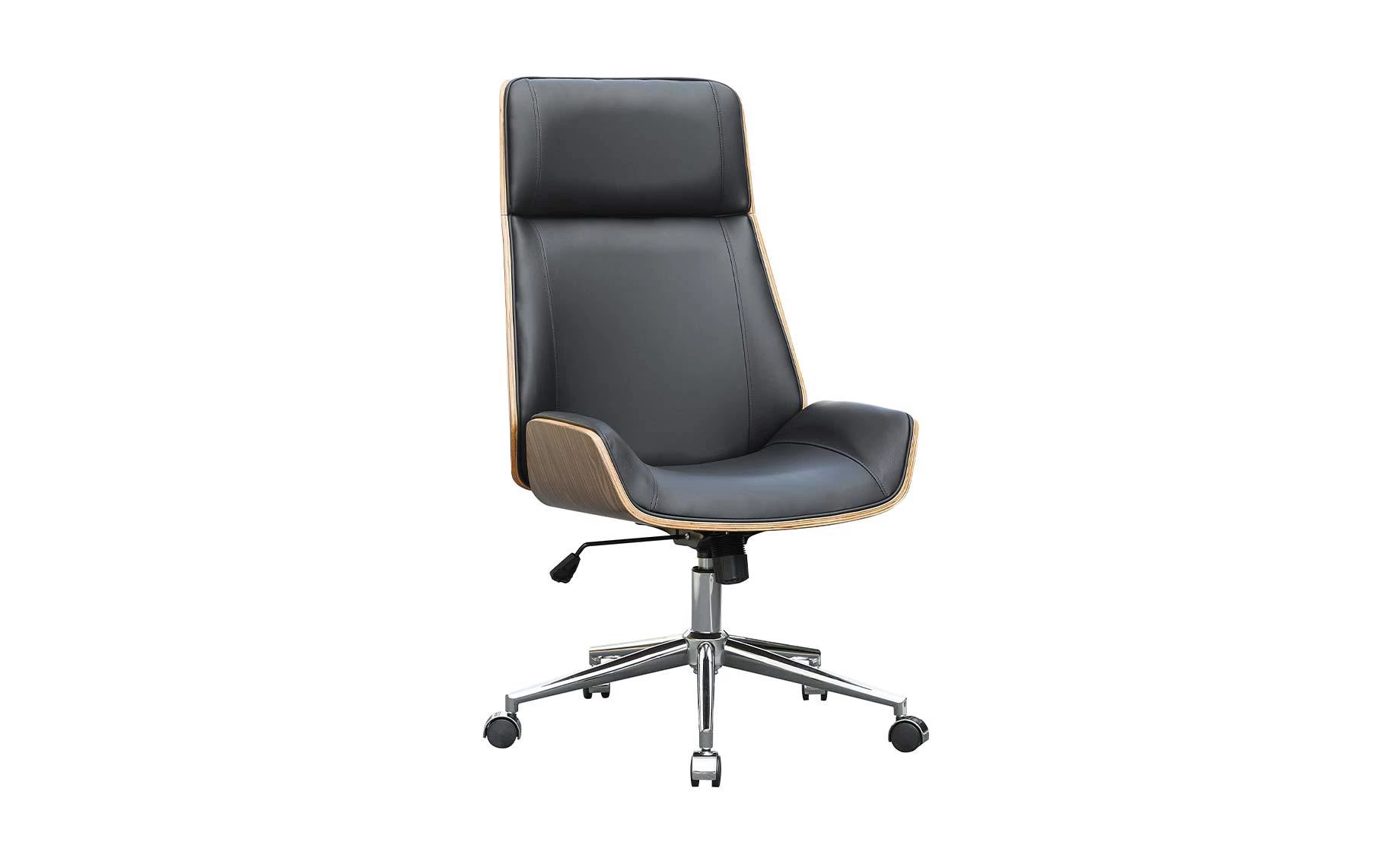 President kancelarijska fotelja 58x65x110/120 cm crna/braon