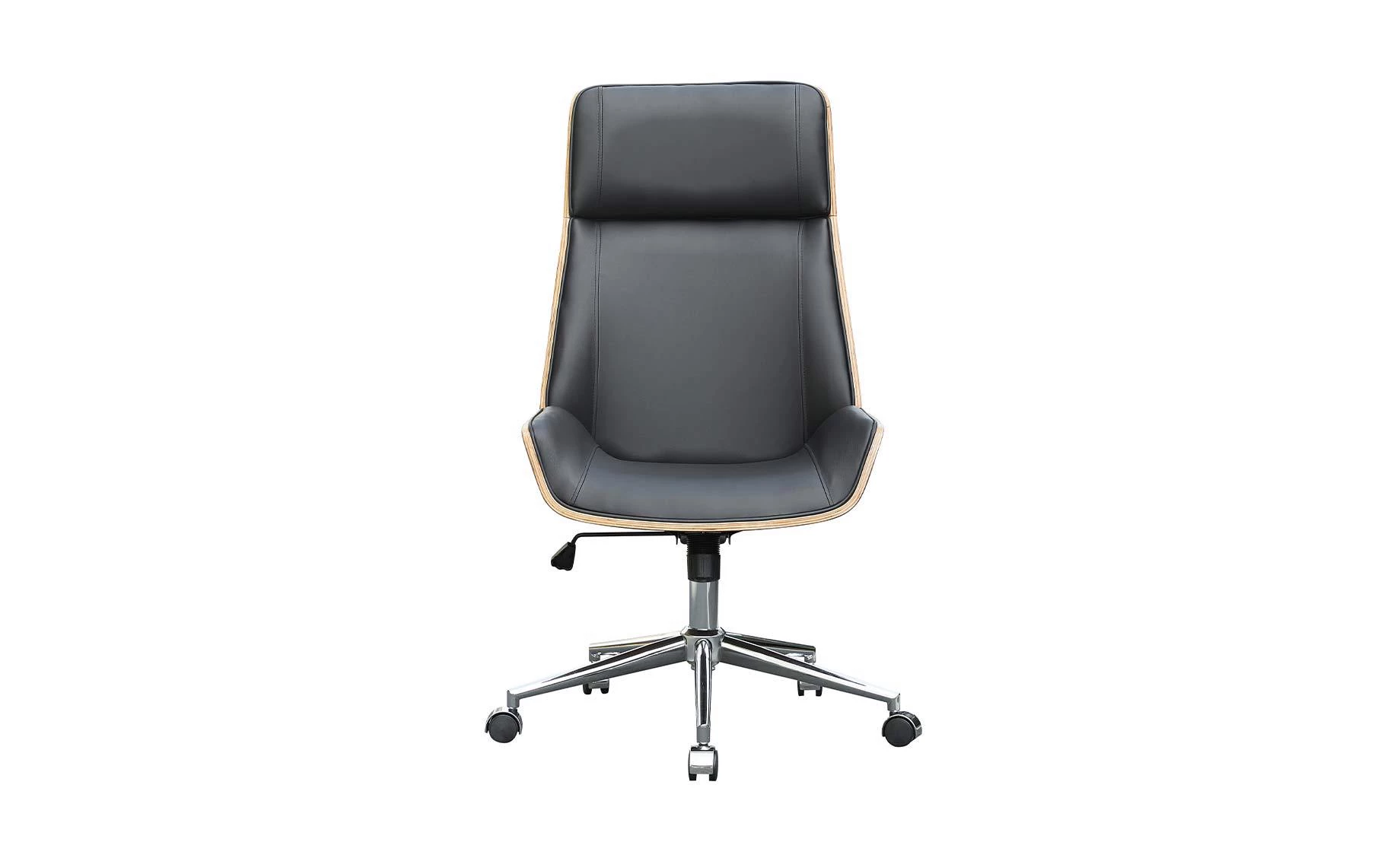 President kancelarijska fotelja 58x65x110/120 cm crna/braon