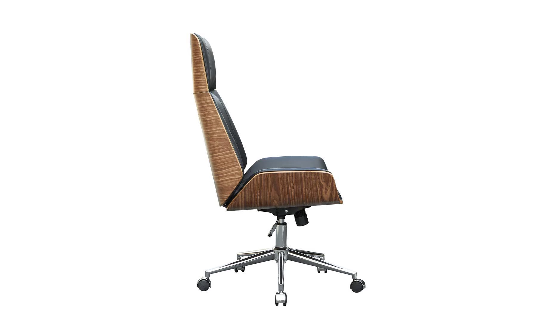 President kancelarijska fotelja 58x65x110/120 cm crna/braon