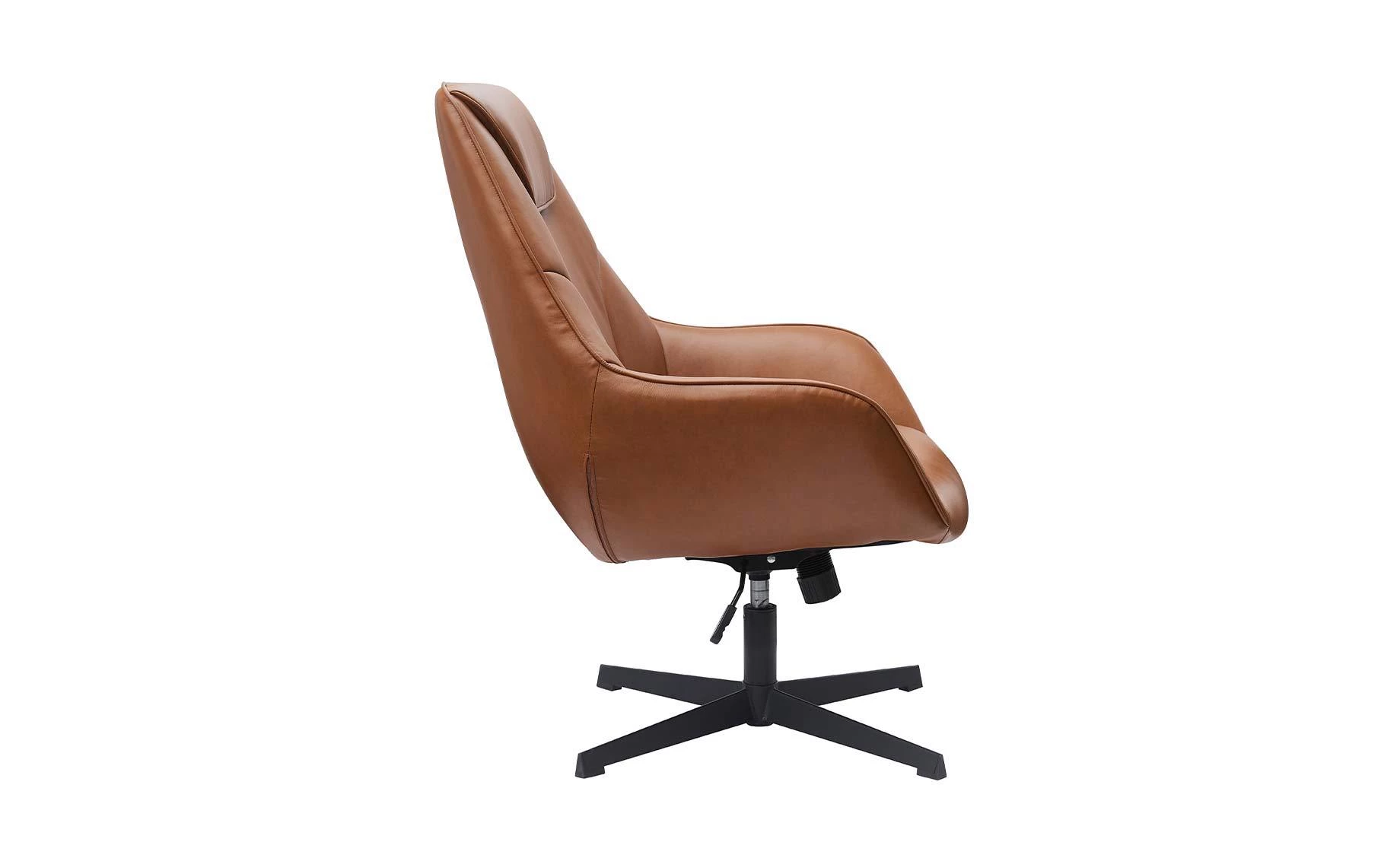 Premier uredska fotelja 72x75x95/103 cm smeđa