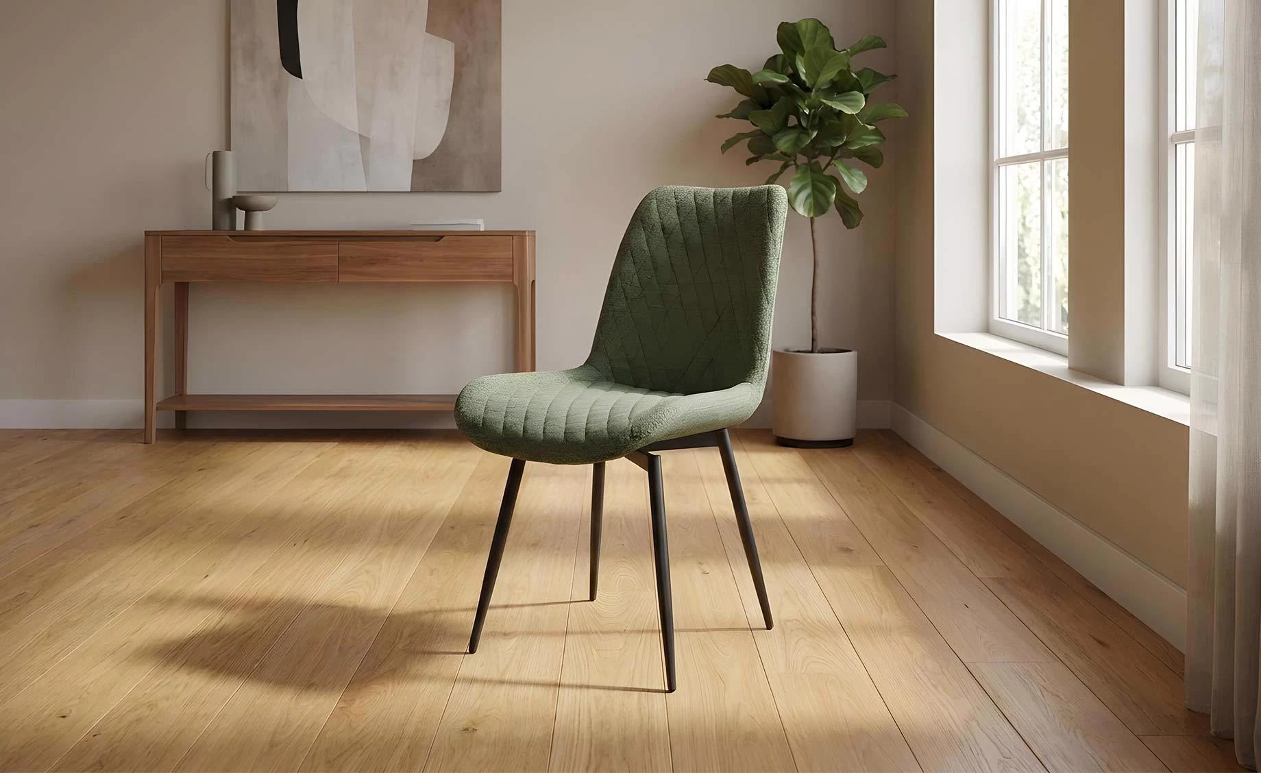 Amara stolica 60,5x51x85 cm zelena