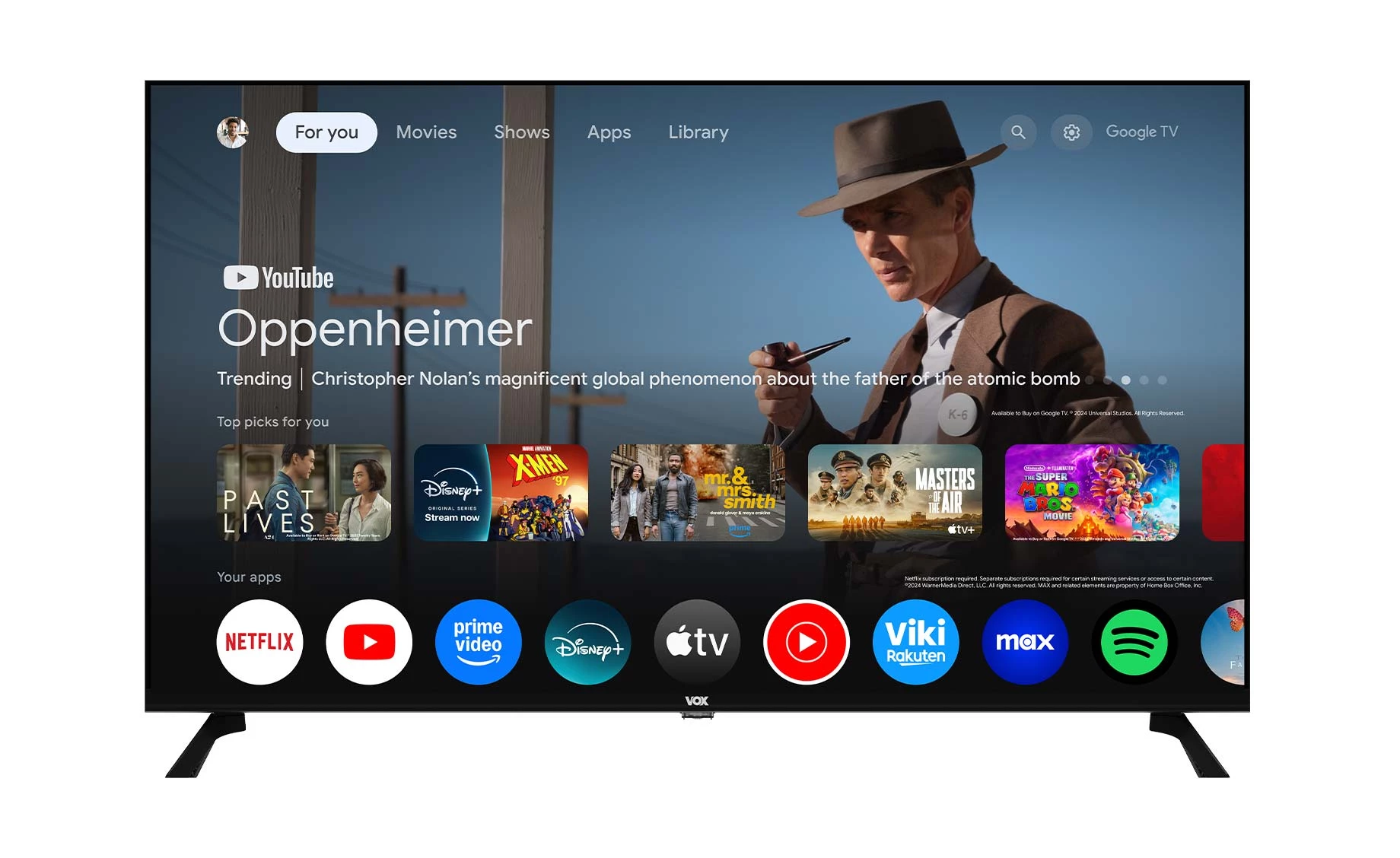 Vox 40GTQ500F televizor