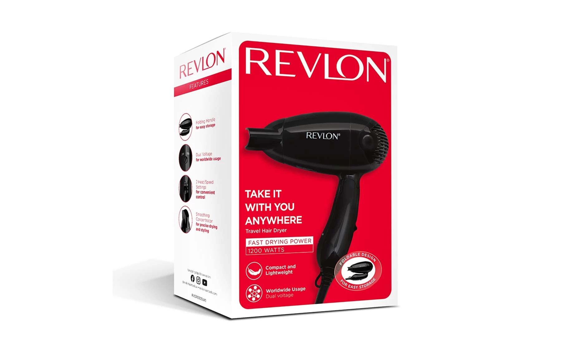 Revlon RVDR5305E2 putni fen za kosu