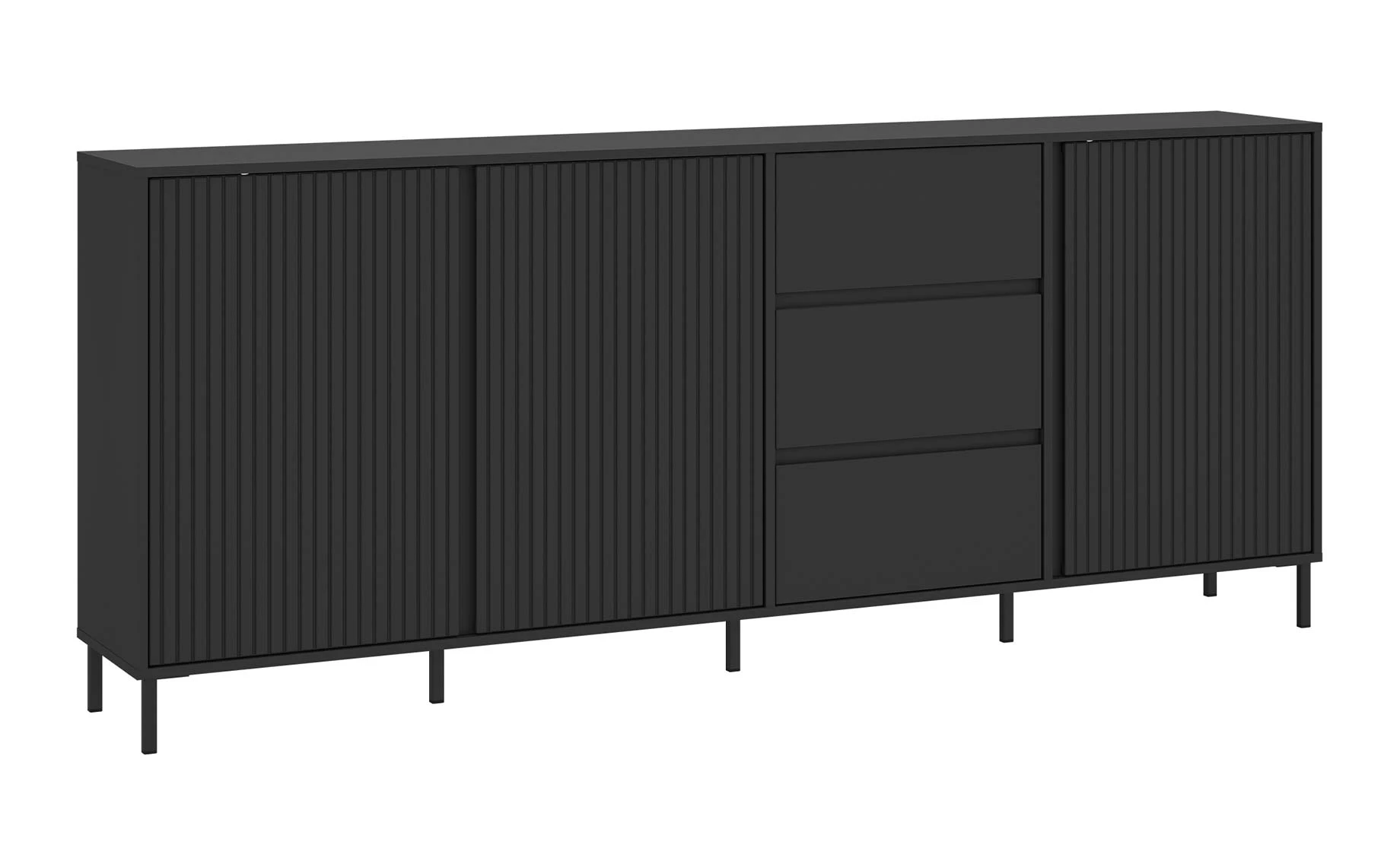 Avenale komoda 212x40x91.6 cm antracit