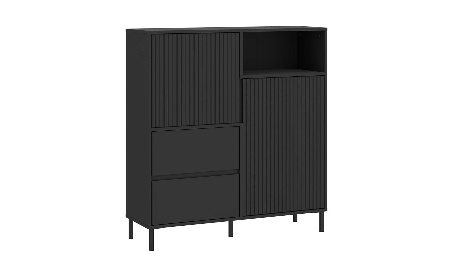 Avenale komoda 105,4x40x117,2 cm antracit