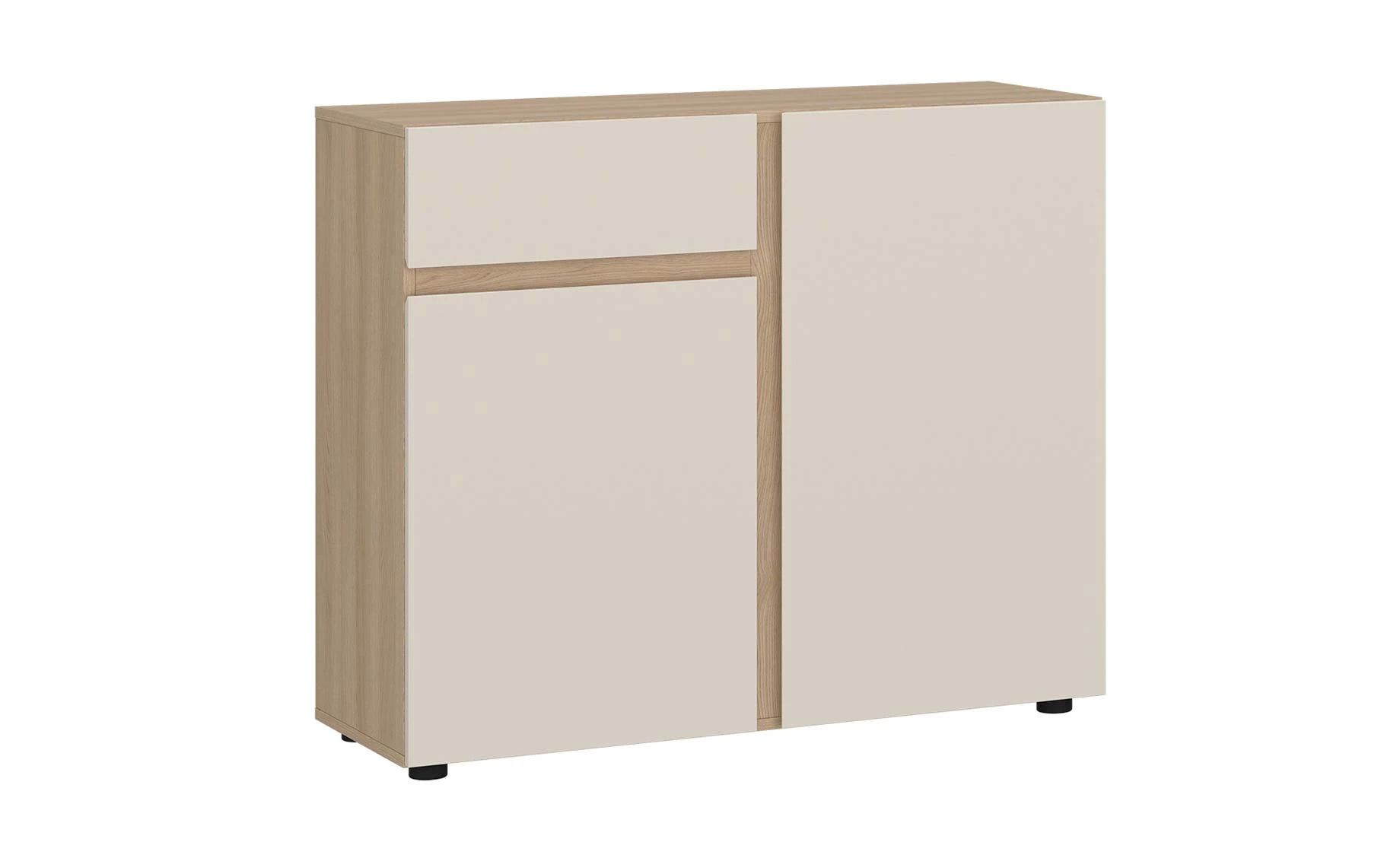 Tavera komoda 100,4x39,6x86 cm dab hrast/kašmir