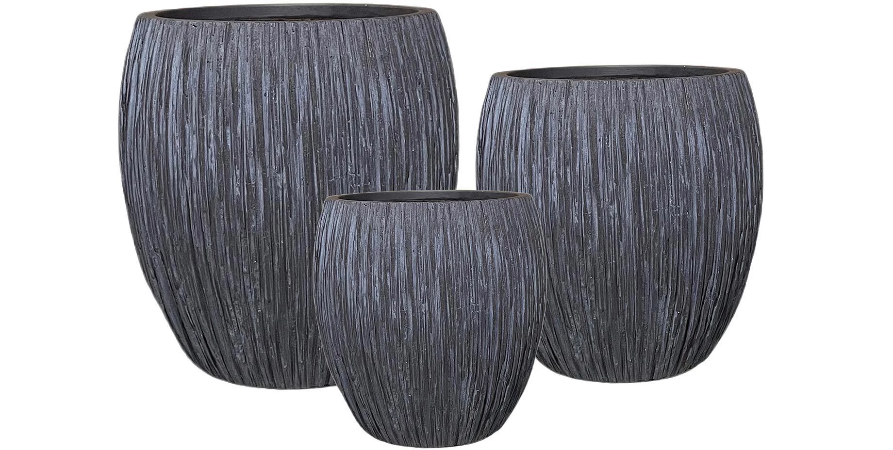 Saksija grey-wash HC30236 23x23x25 cm