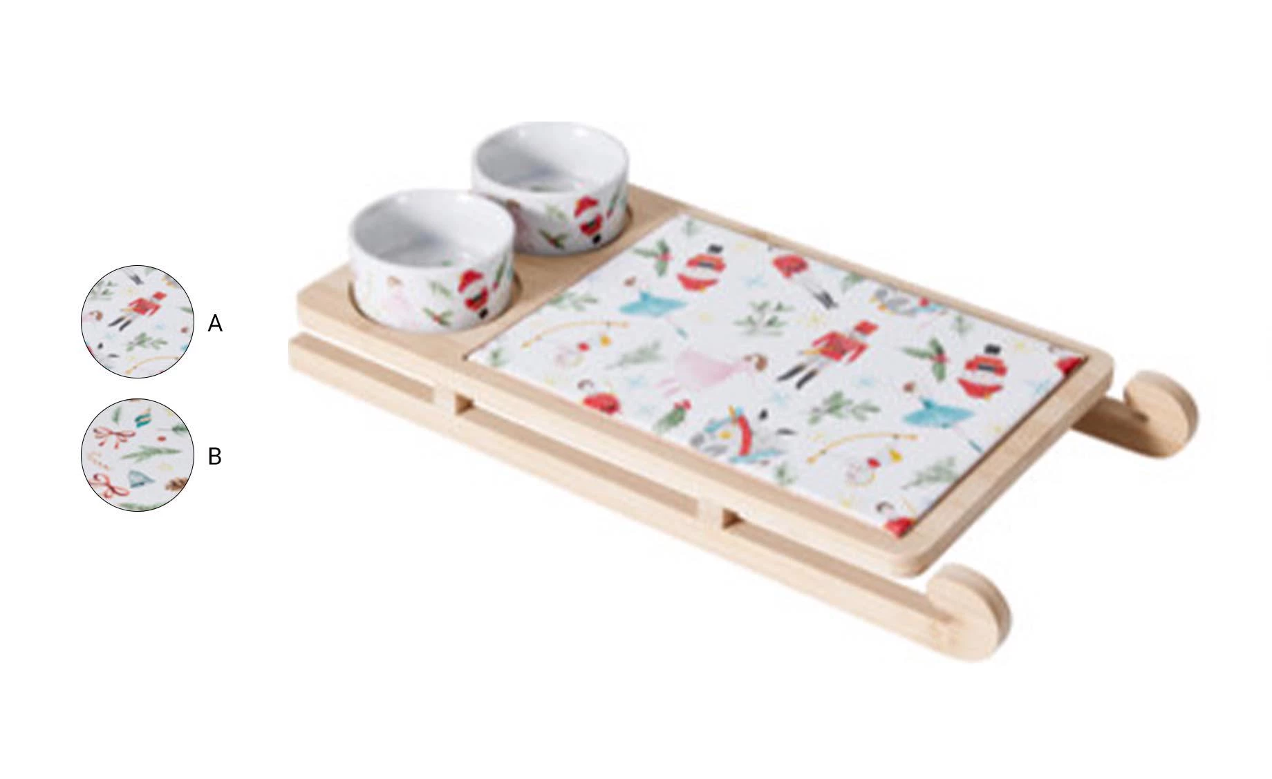Set za serviranje Sleigh 3kom sort2