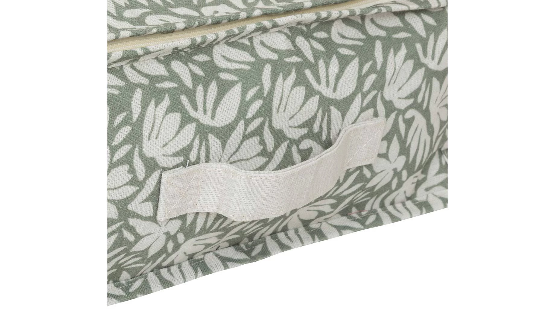 Kutija/navlaka za ormar Florea 60x40x20cm set 2kom zelena/bež