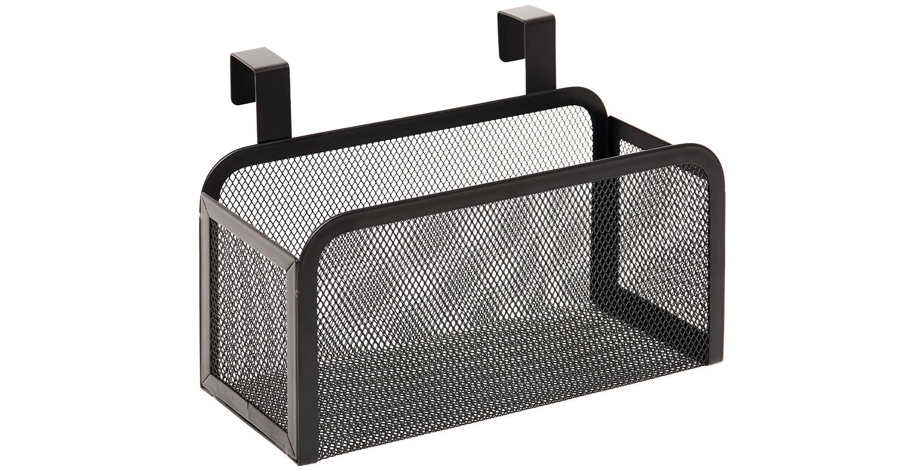 Korpa za odlaganje za vrata Spacy 25,3x14x16,5cm crna