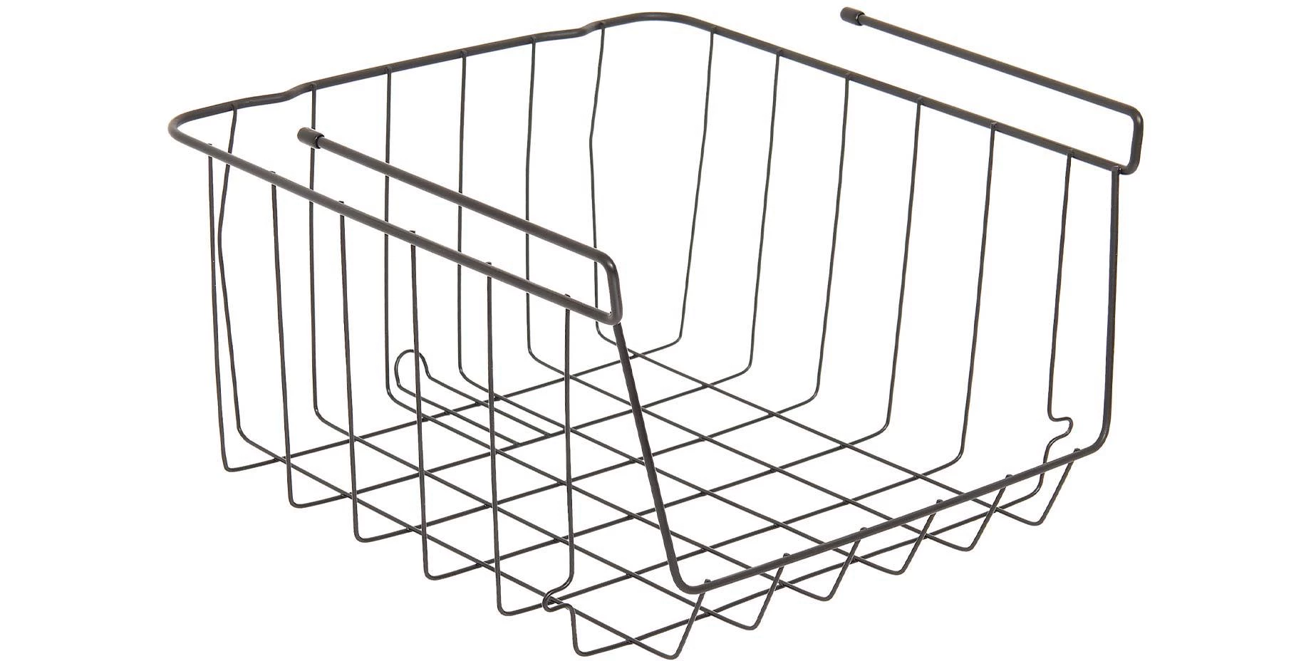 Korpa za odlaganje za ispod police Spacy 30x32x18,6cm crna