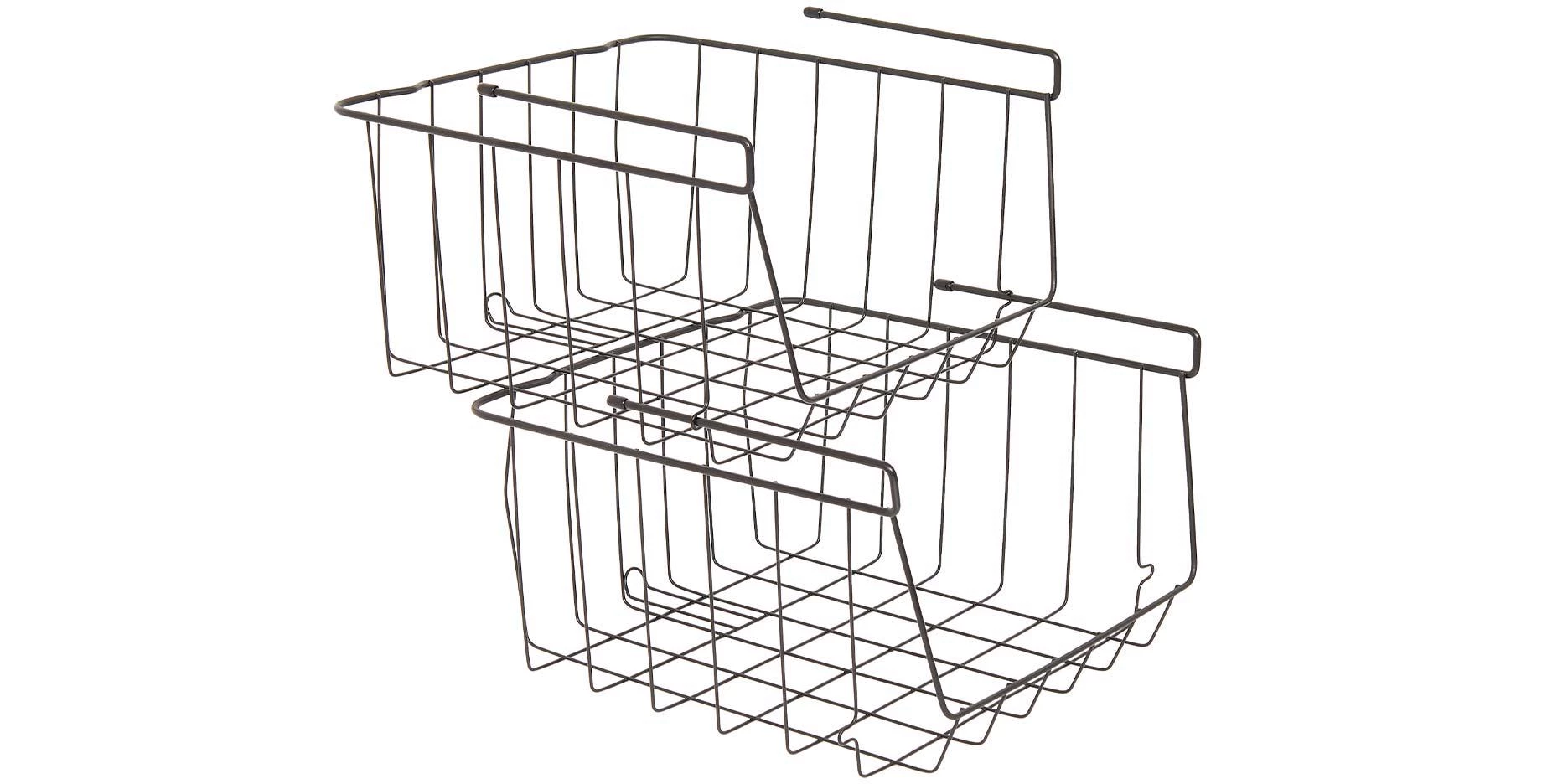 Korpa za odlaganje za ispod police Spacy 30x32x18,6cm crna