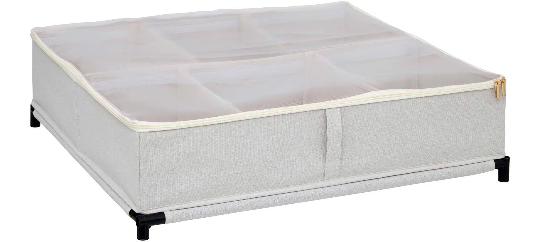 Kutija/navlaka za ispod kreveta na točkiće Vanilla 66x60x22,2cm bež