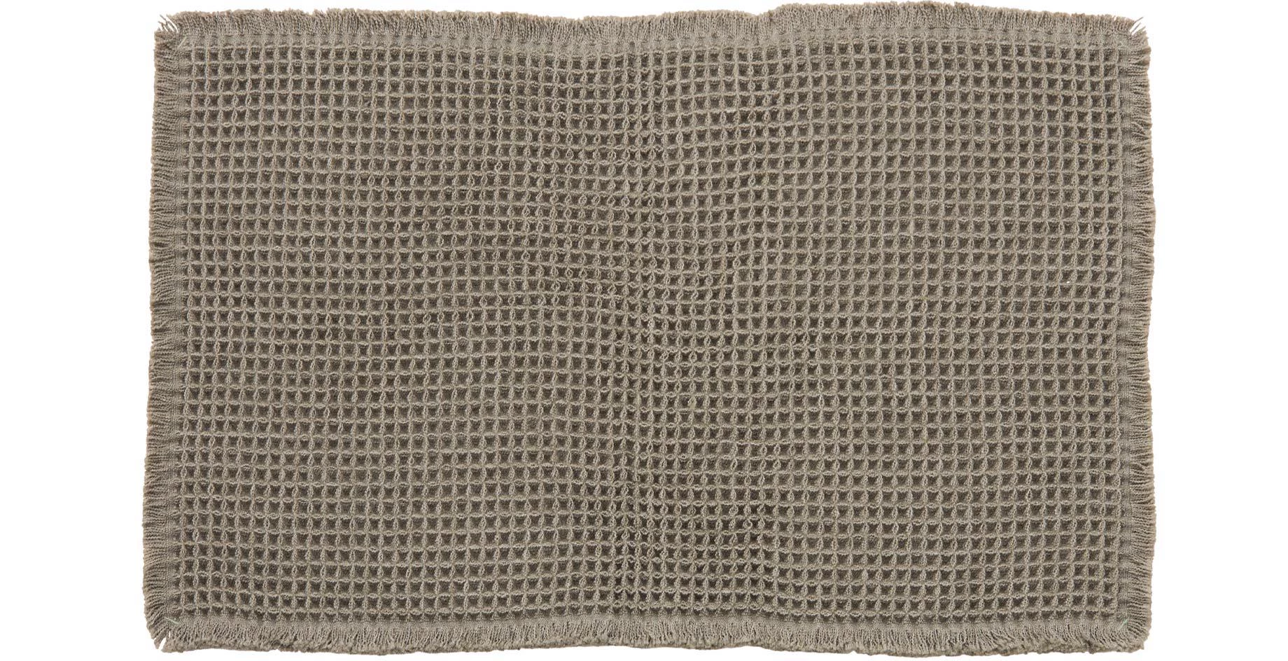 Kupatilska prostirka Waffle 50x80cm zelena
