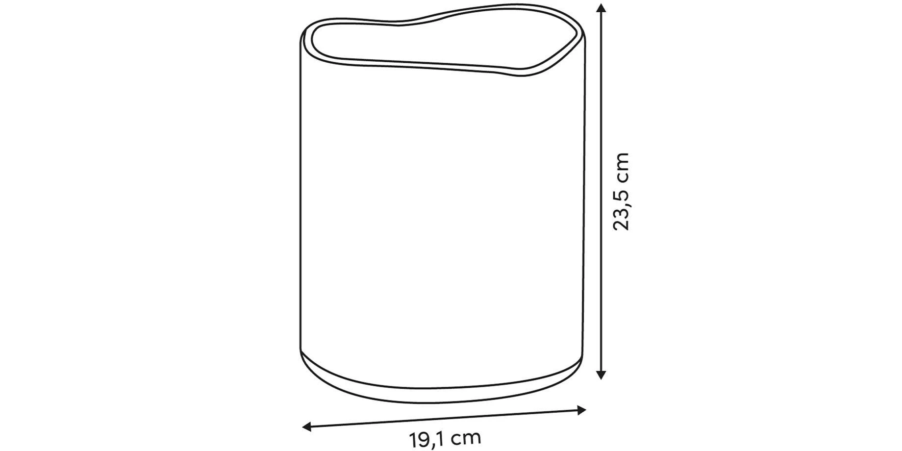 Kanta za otpatke Olea 5l bež