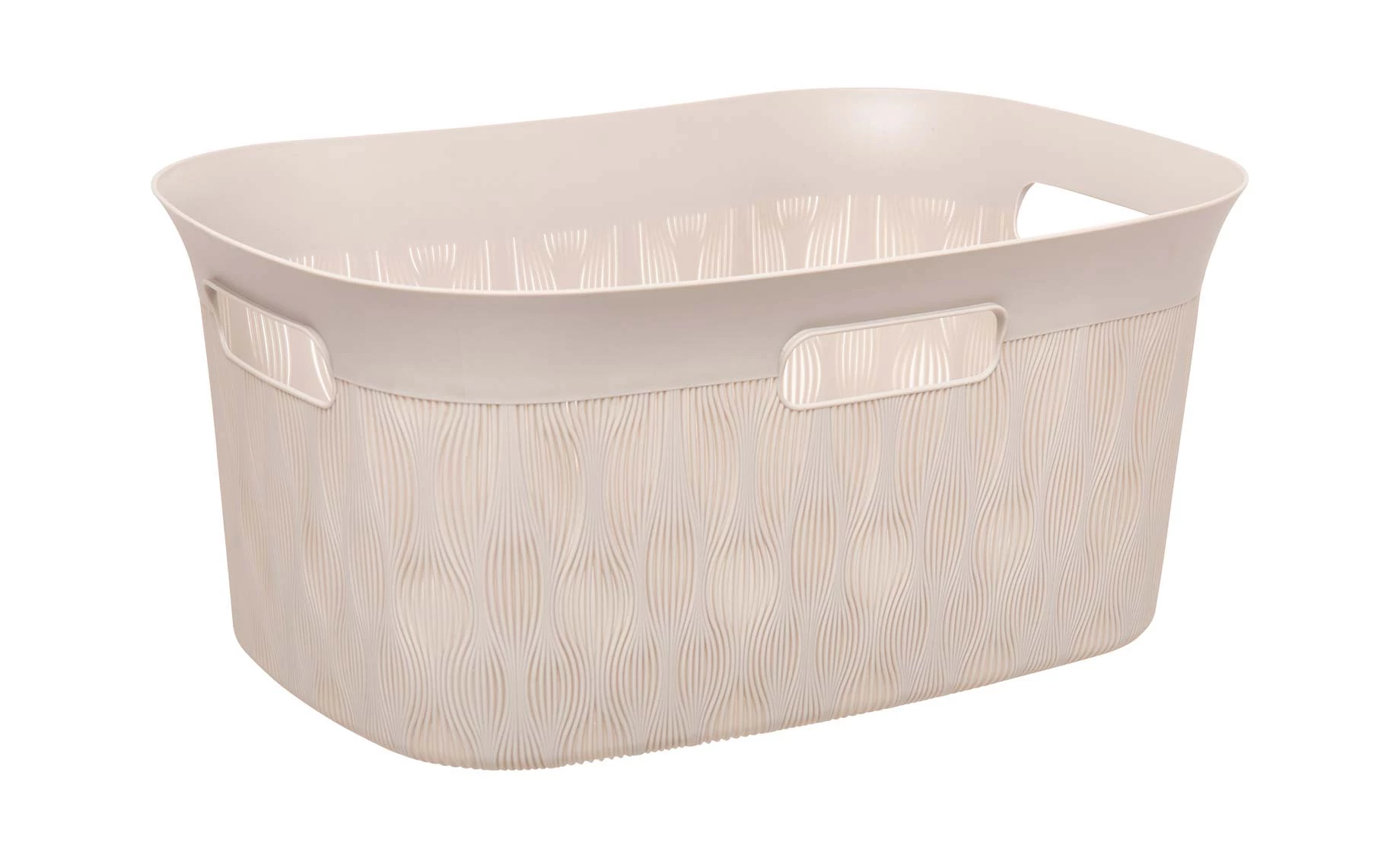 Korpa za veš Leaf 38l bež