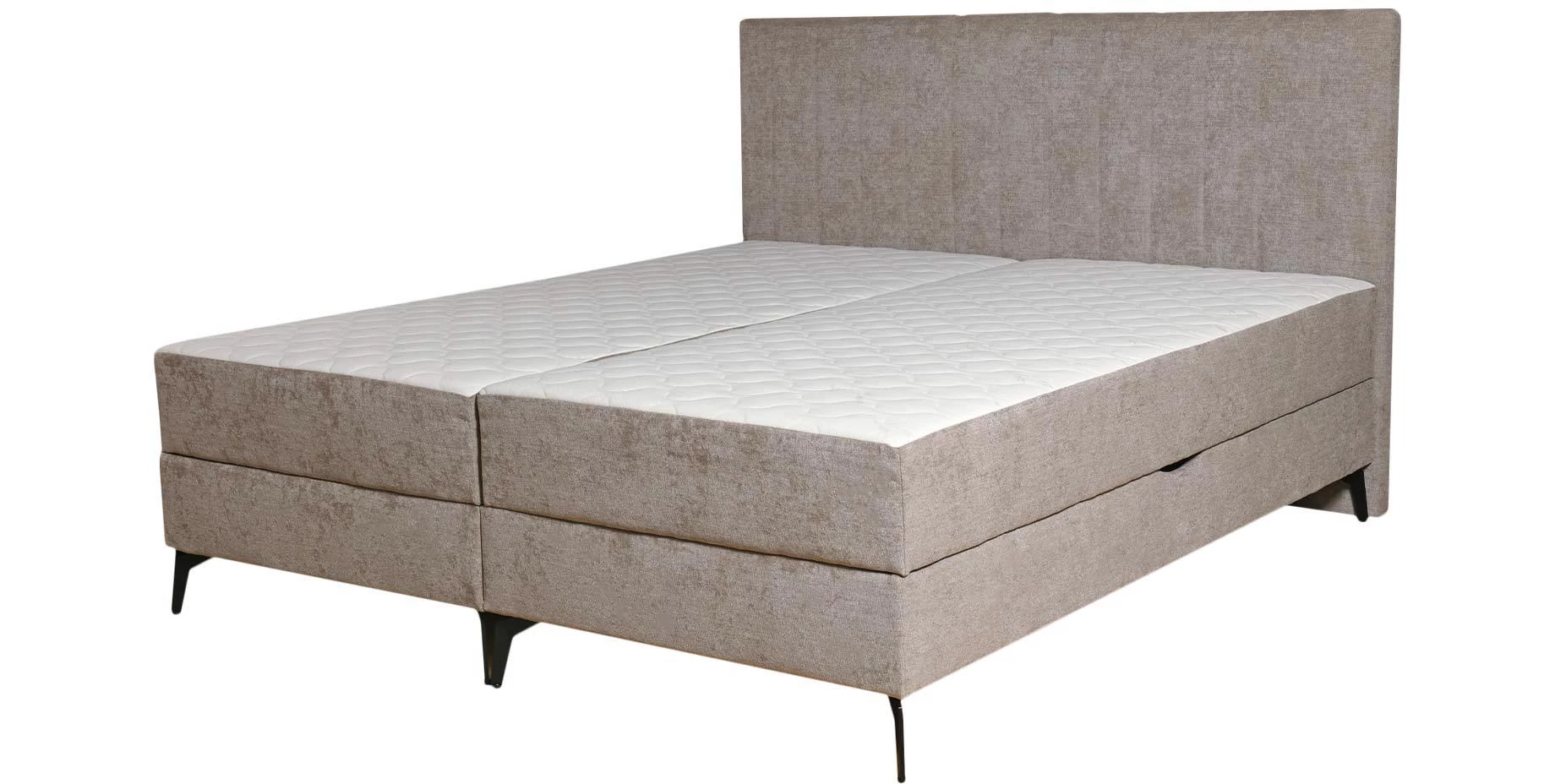 Dallas II krevet sa prostorom za odlaganje 184x211x120 cm sivi
