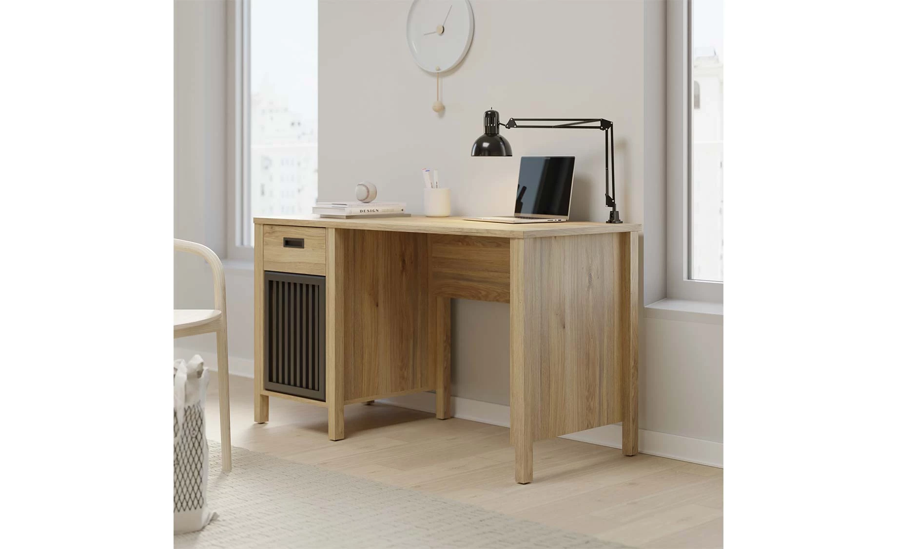 Jytana radni sto 1 fioka + 1 vrata 125x56,5x72,1 cm natur