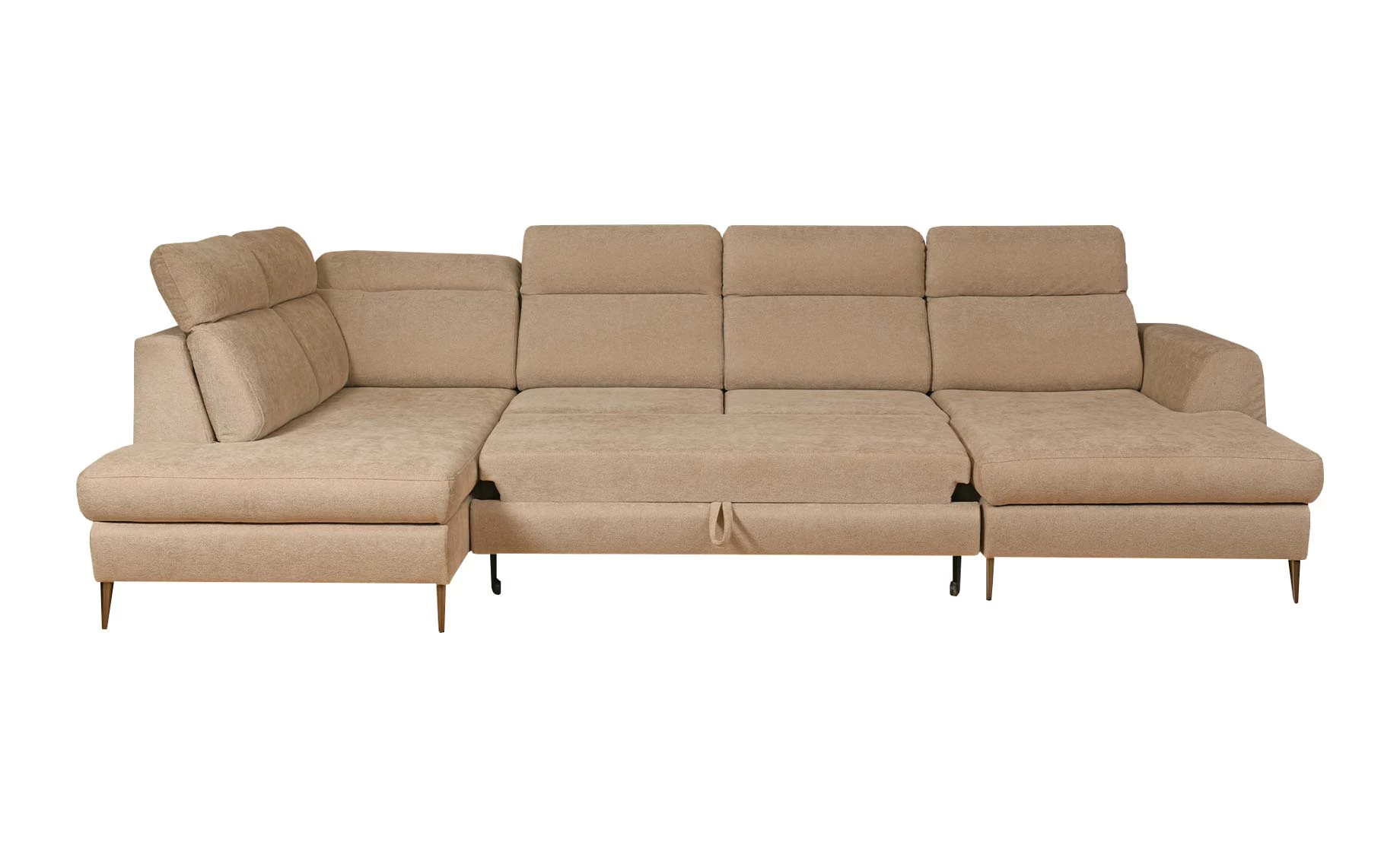 Dakota ugaona garnitura sa ležajem i prostorom za odlaganje 343x205x86/101 cm leva