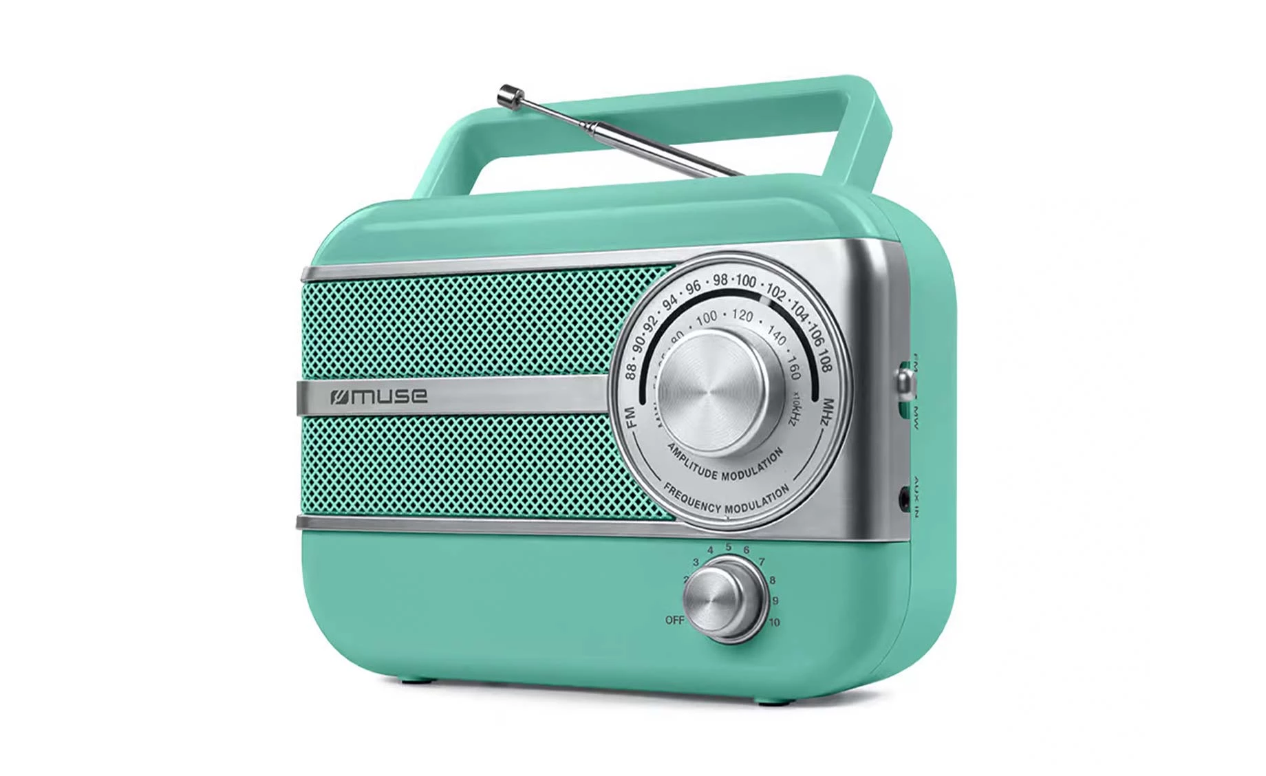Muse M-056 AG FM/MW radio , zeleni