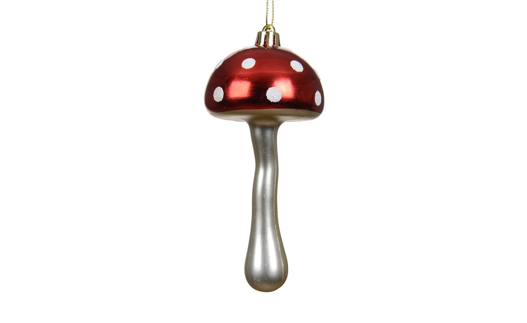 Plastični ukras Mushroom 15cm