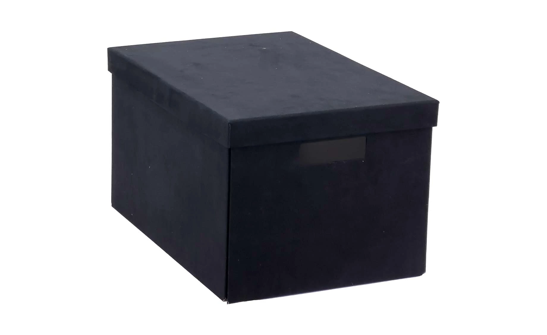 Ukrasna kutija za odlaganje Valery 35x25x20cm crna