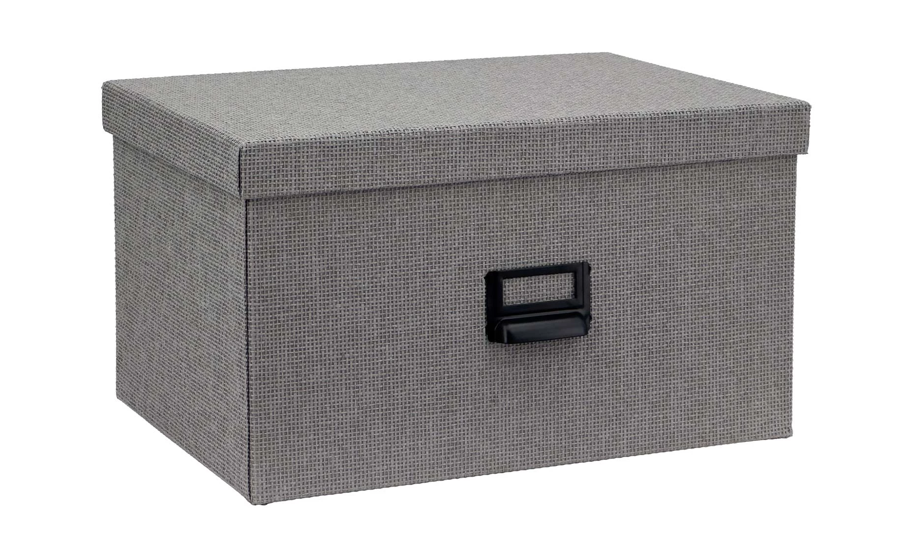 Ukrasna kutija za odlaganje Valery 35x25x20cm siva