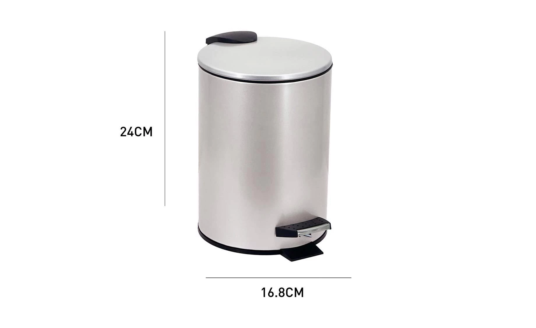 Kanta za otpatke Pearl 3l srebrna