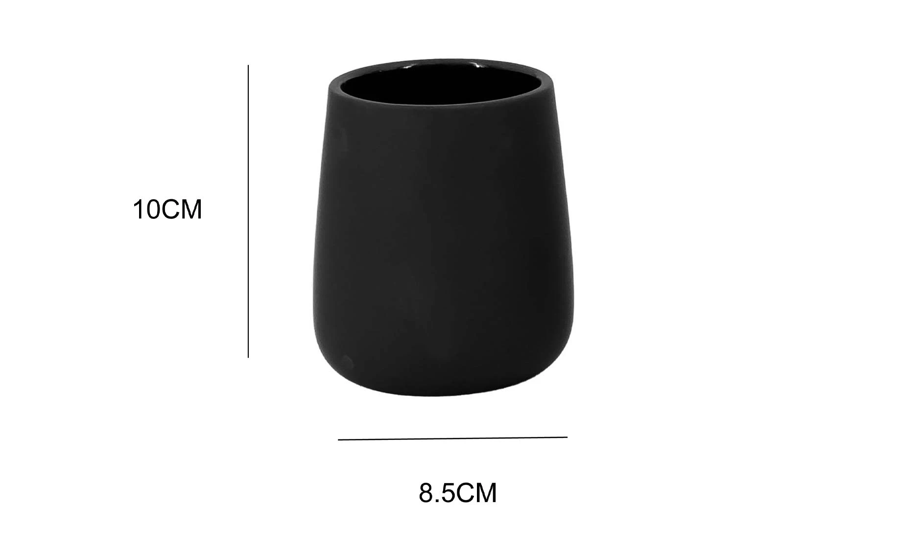 Držač četkice za zube Kendall crni